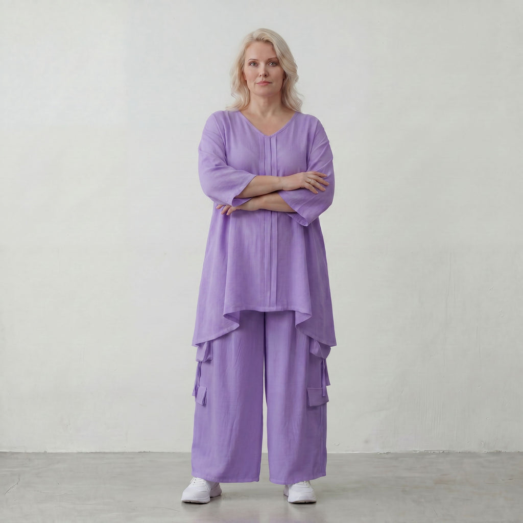 AKH Fashion · Shirt · Melinda · 7069 · Lavender