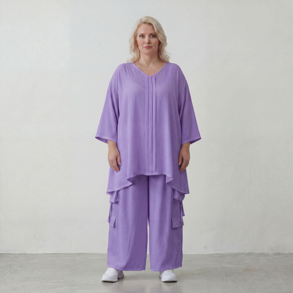 AKH Fashion · Shirt · Melinda · 7069 · Lavender
