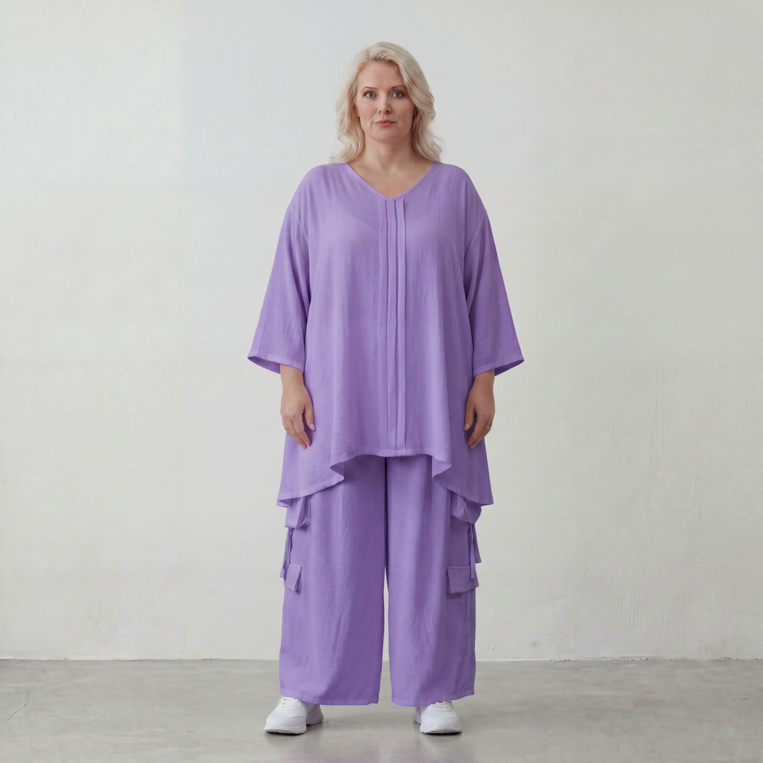 AKH Fashion · Shirt · Melinda · 7069 · Lavender