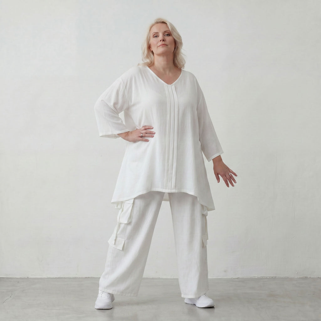 AKH Fashion · Shirt · Melinda · 7069 · Pearl