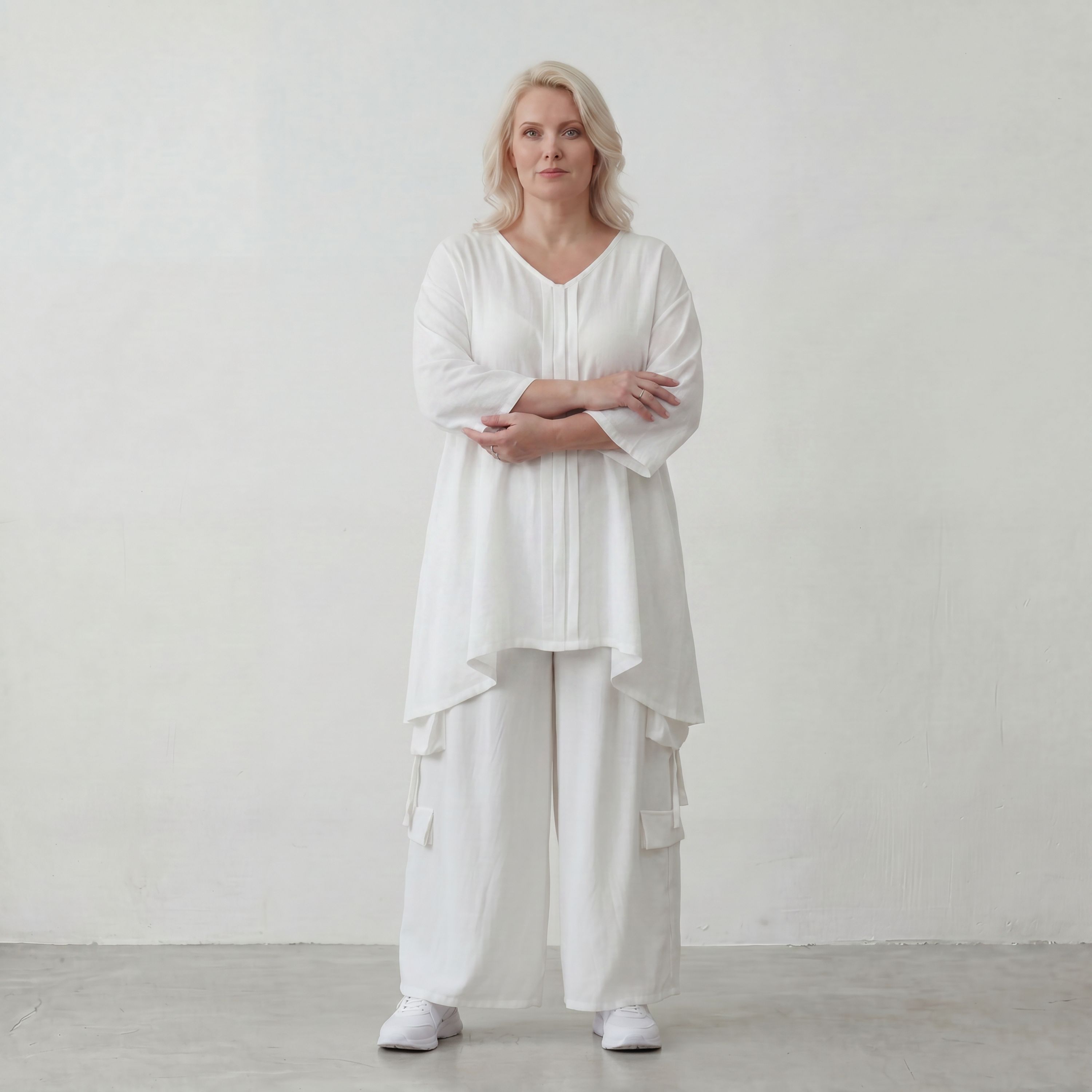 AKH Fashion · Shirt · Melinda · 7069 · Pearl