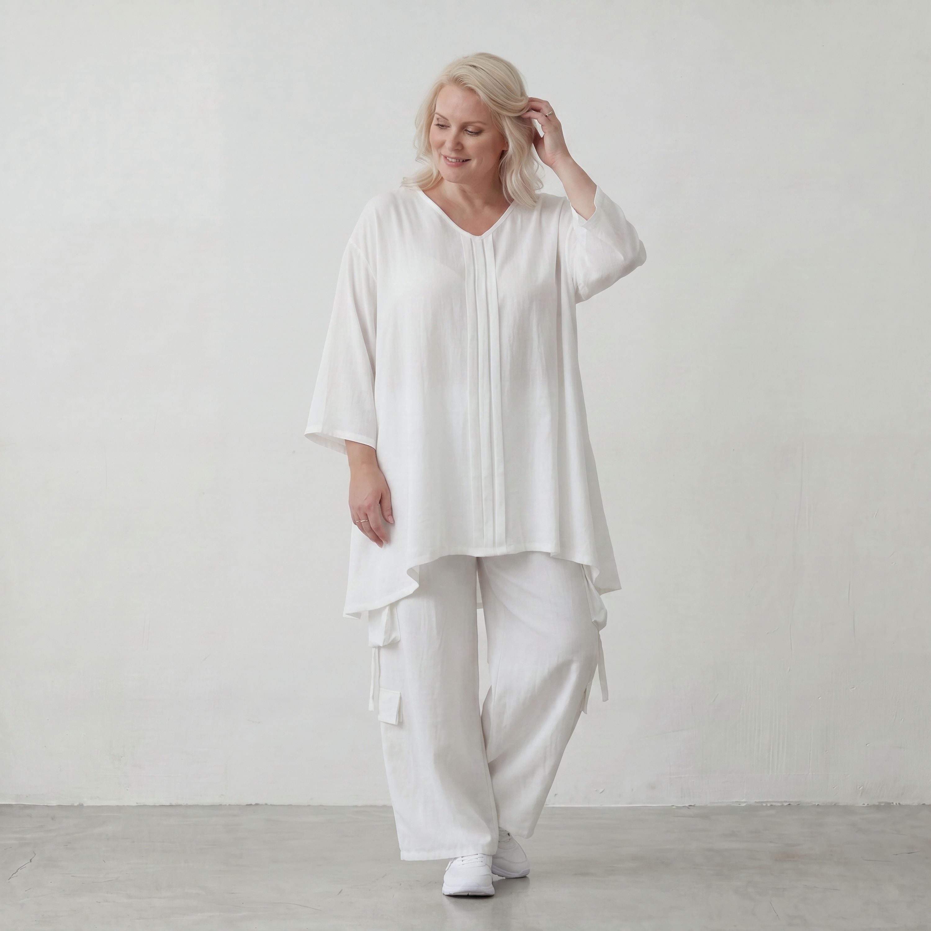 AKH Fashion · Shirt · Melinda · 7069 · Pearl