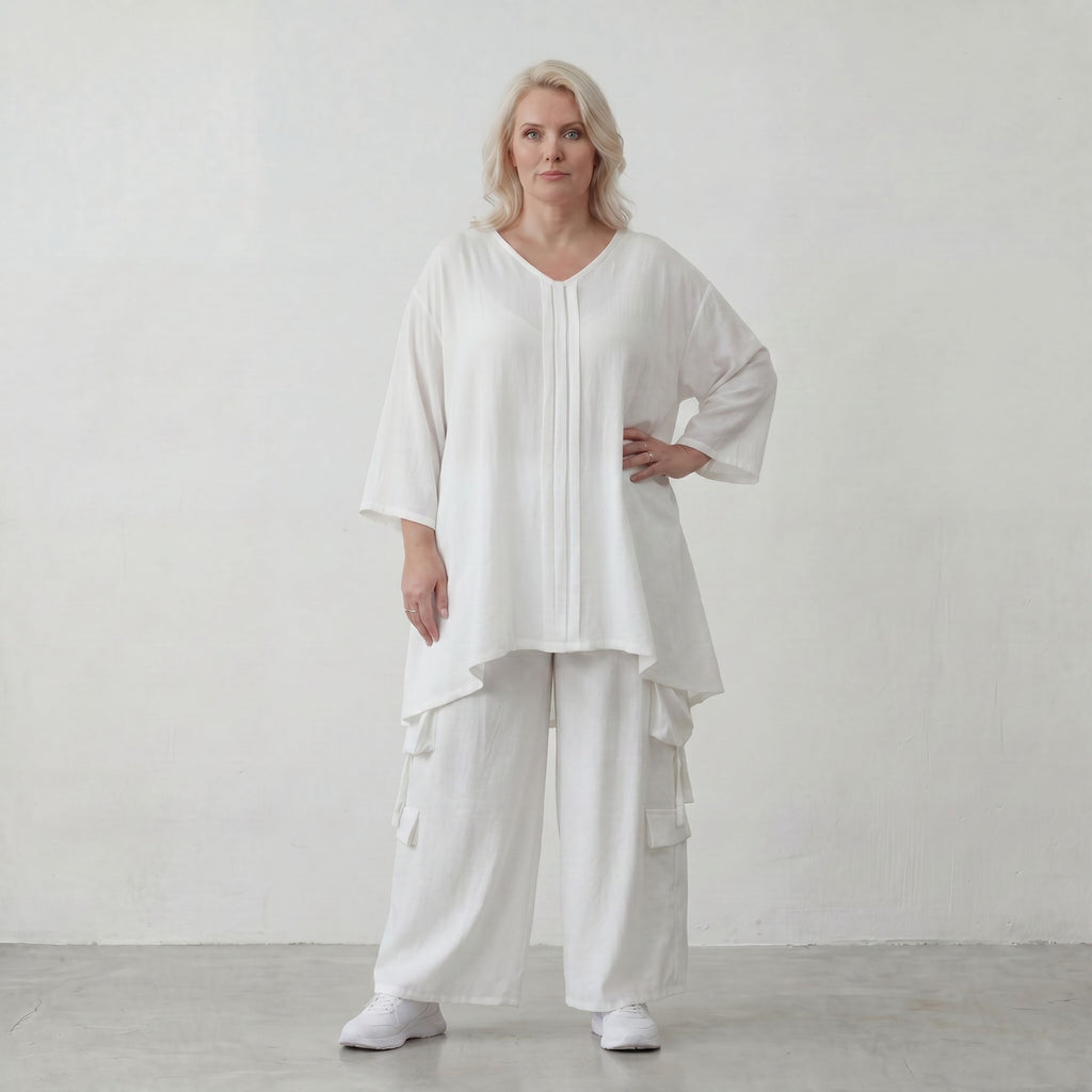 AKH Fashion · Shirt · Melinda · 7069 · Pearl