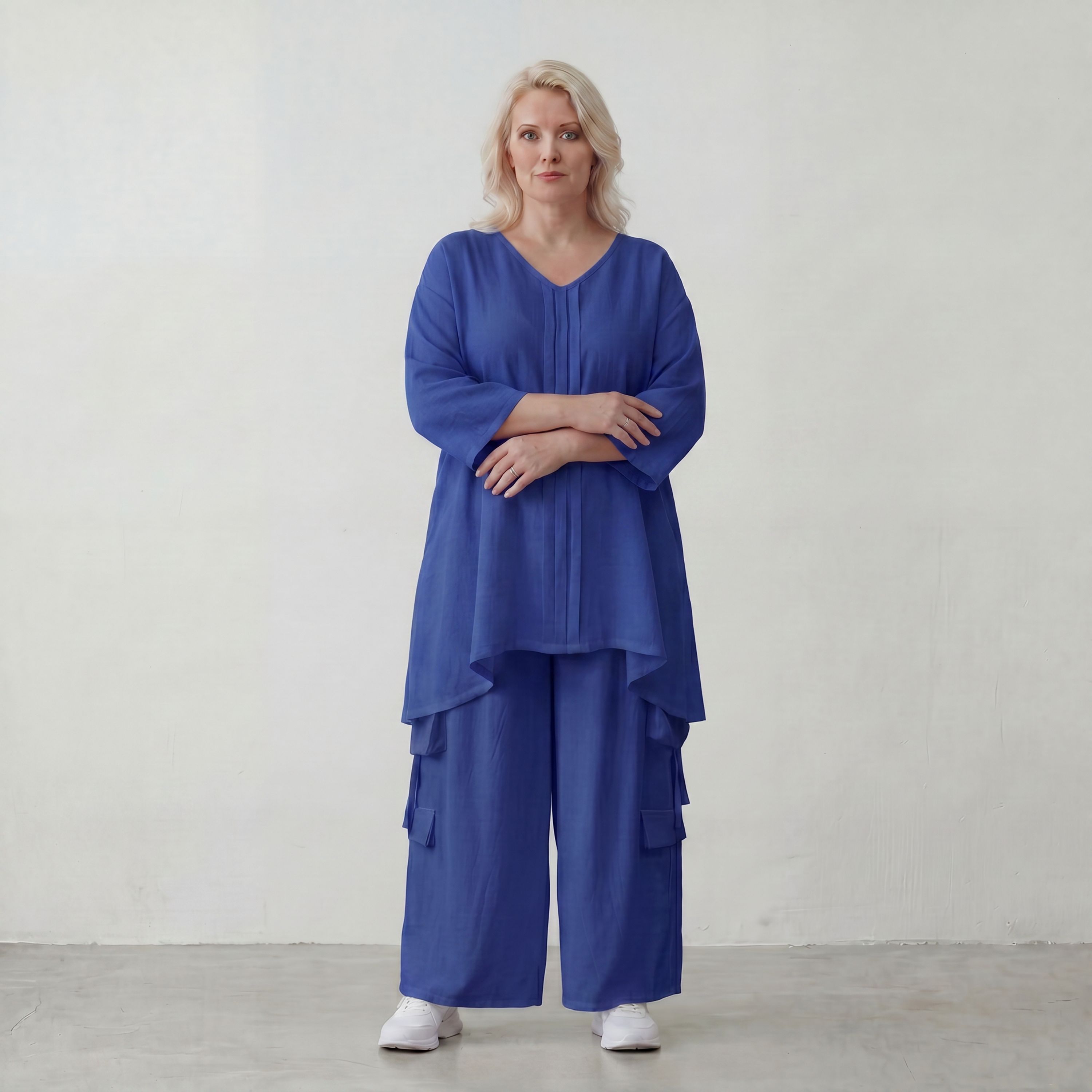 AKH Fashion · Shirt · Melinda · 7069 · Sapphire