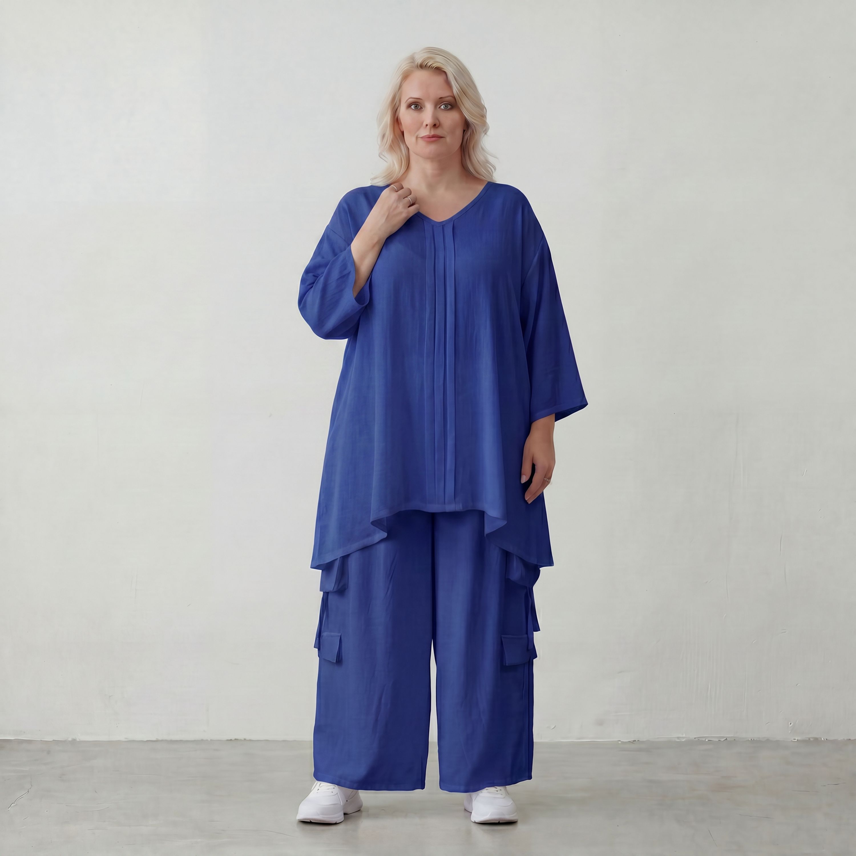 AKH Fashion · Shirt · Melinda · 7069 · Sapphire