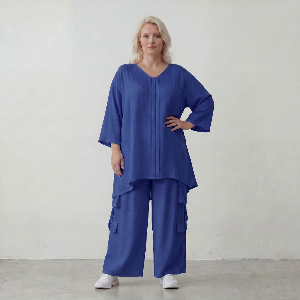 AKH Fashion · Shirt · Melinda · 7069 · Sapphire