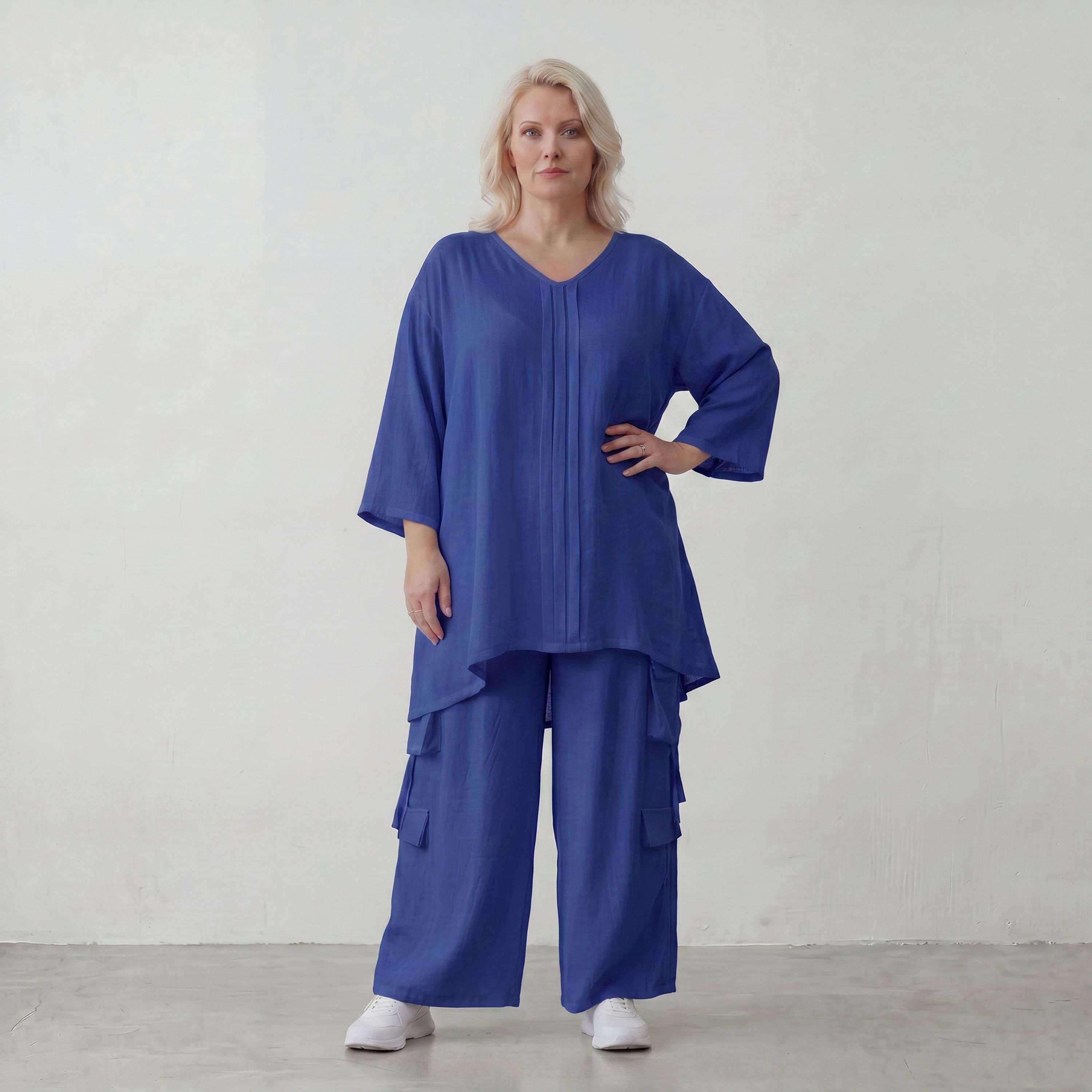 AKH Fashion · Shirt · Melinda · 7069 · Sapphire