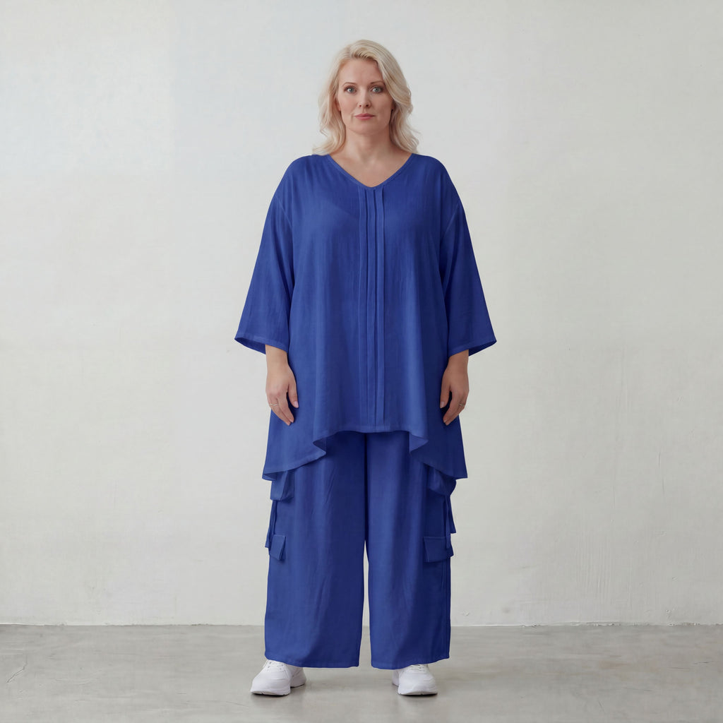 AKH Fashion · Shirt · Melinda · 7069 · Sapphire