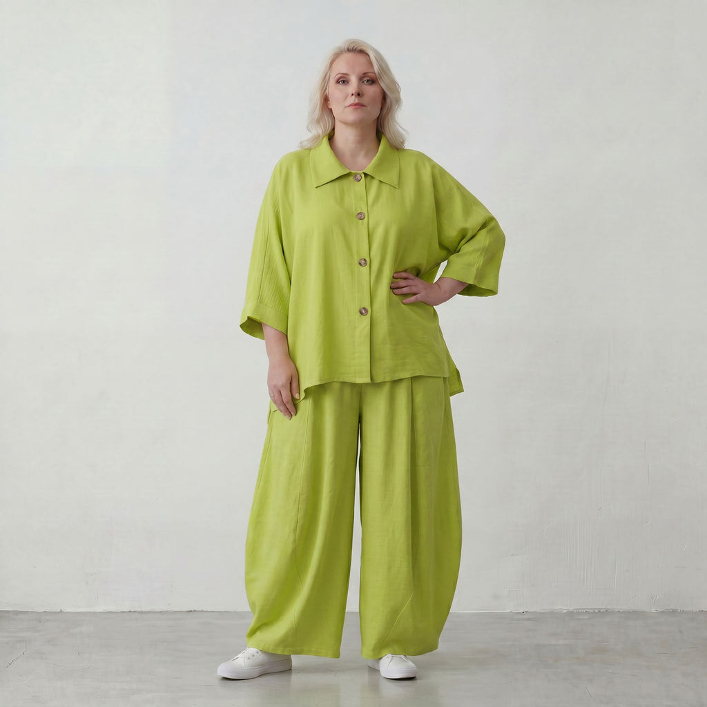 AKH Fashion · Hose · Melinda · 8069 · AppleGrün