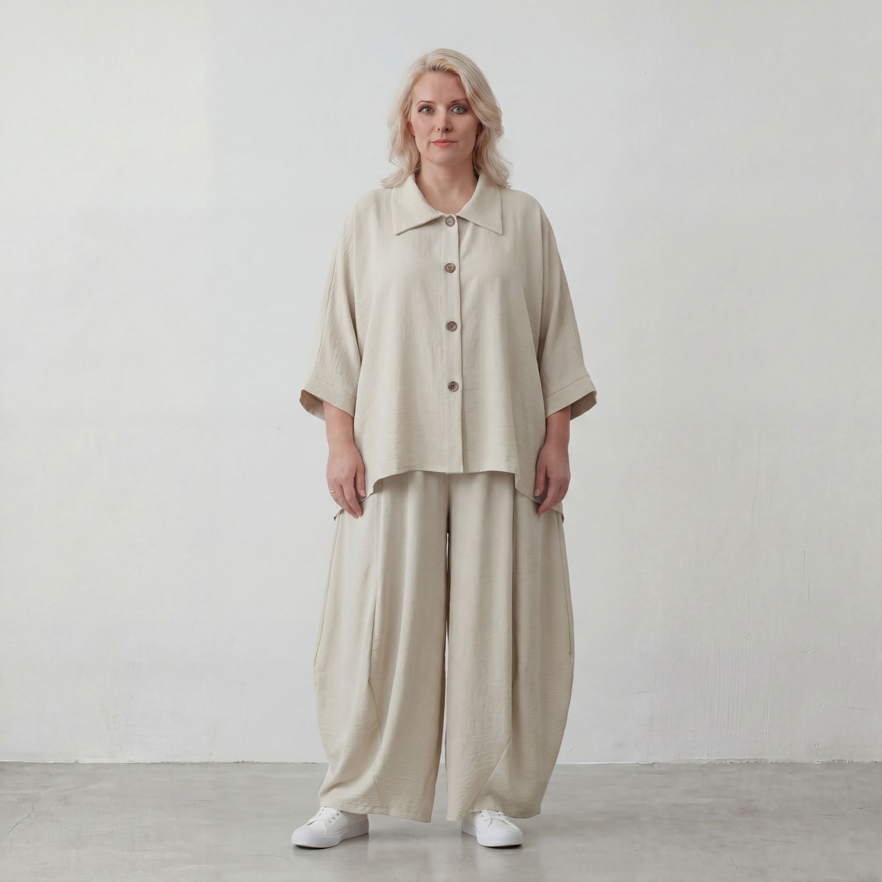 AKH Fashion · Bluse · Melinda · 7092 · Dune