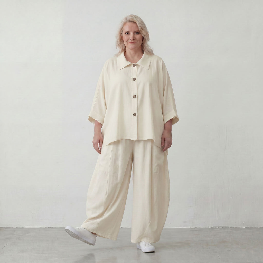 AKH Fashion · Bluse · Melinda · 7092 · Ivory