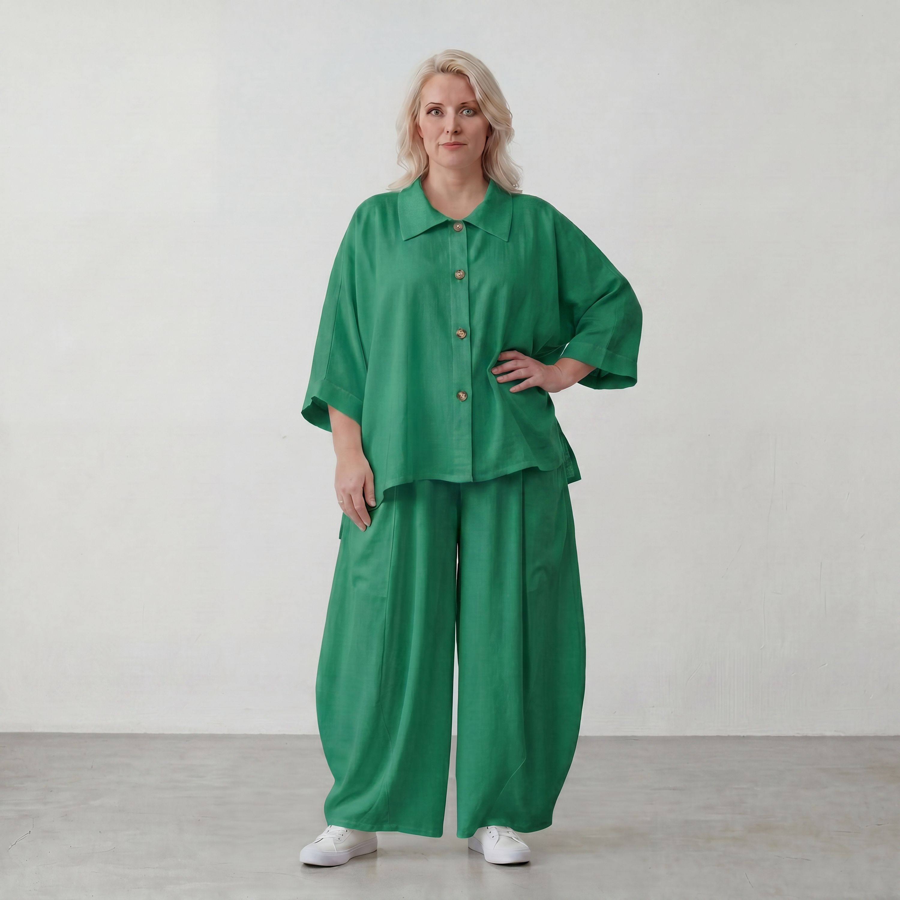 AKH Fashion · Hose · Melinda · 8069 · Jade