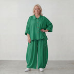 AKH Fashion · Bluse · Melinda · 7092 · Jade
