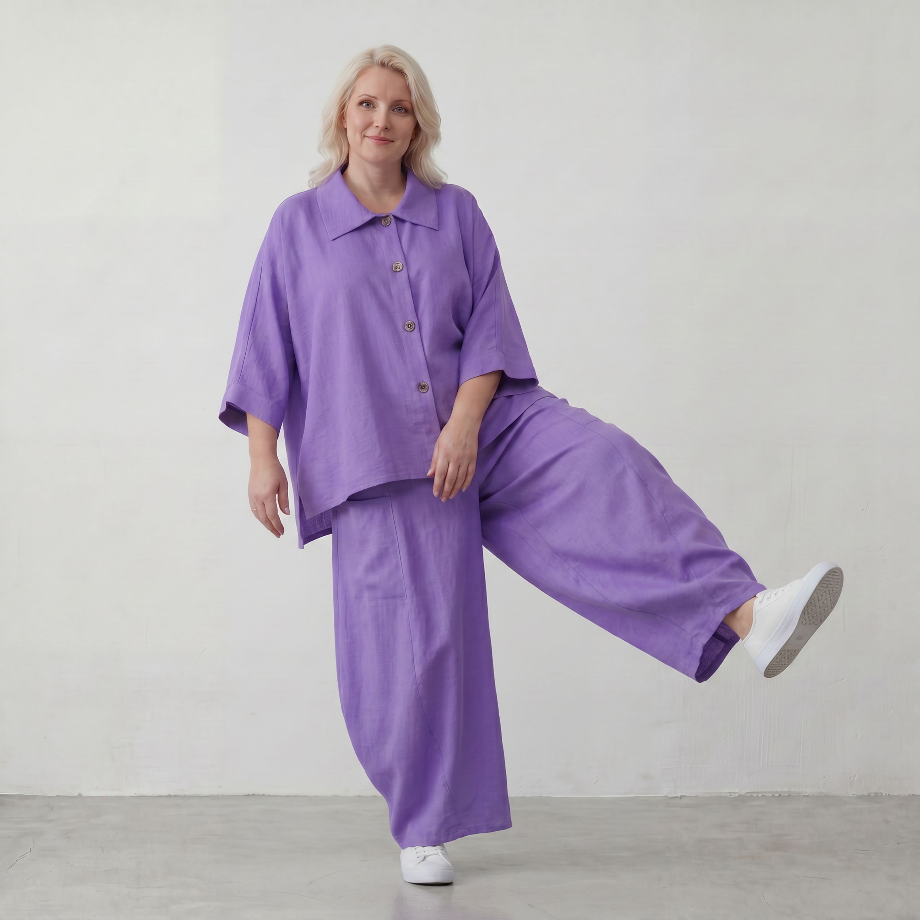 AKH Fashion · Hose · Melinda · 8069 · Lavender
