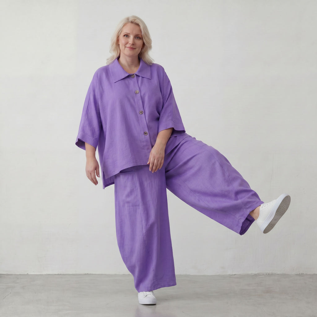 AKH Fashion · Bluse · Melinda · 7092 · Lavender
