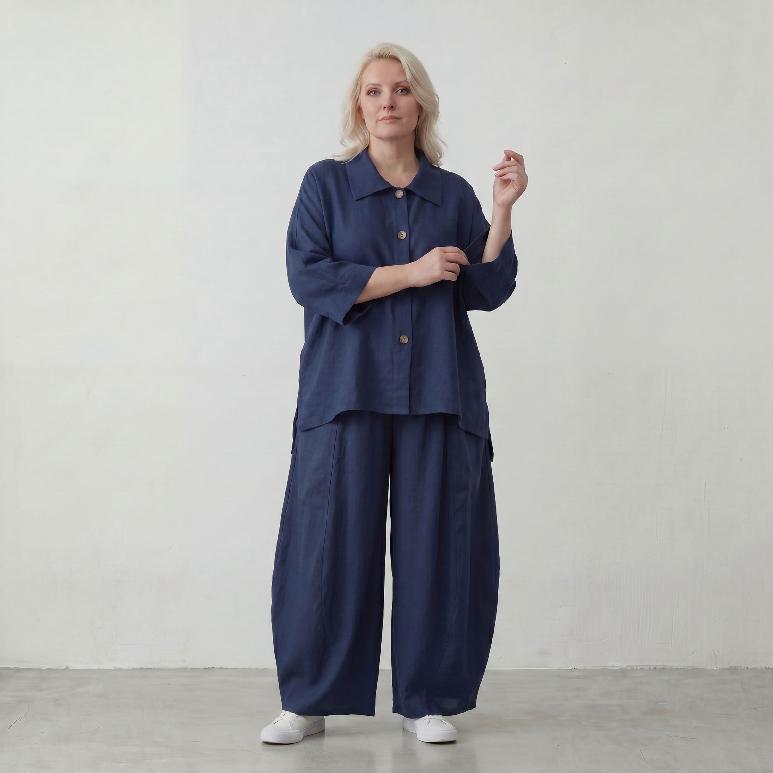 AKH Fashion · Bluse · Melinda · 7092 · Ocean