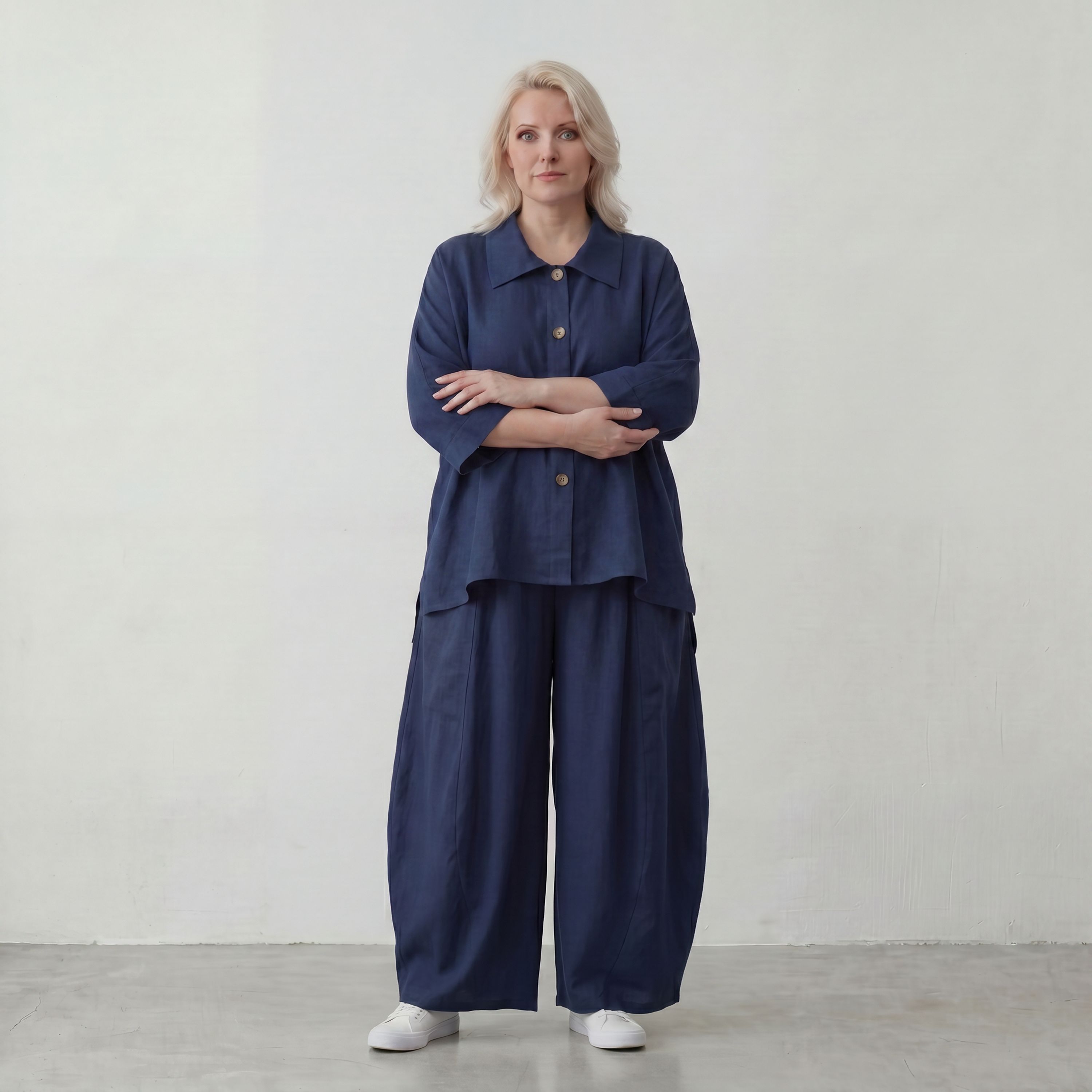 AKH Fashion · Bluse · Melinda · 7092 · Ocean