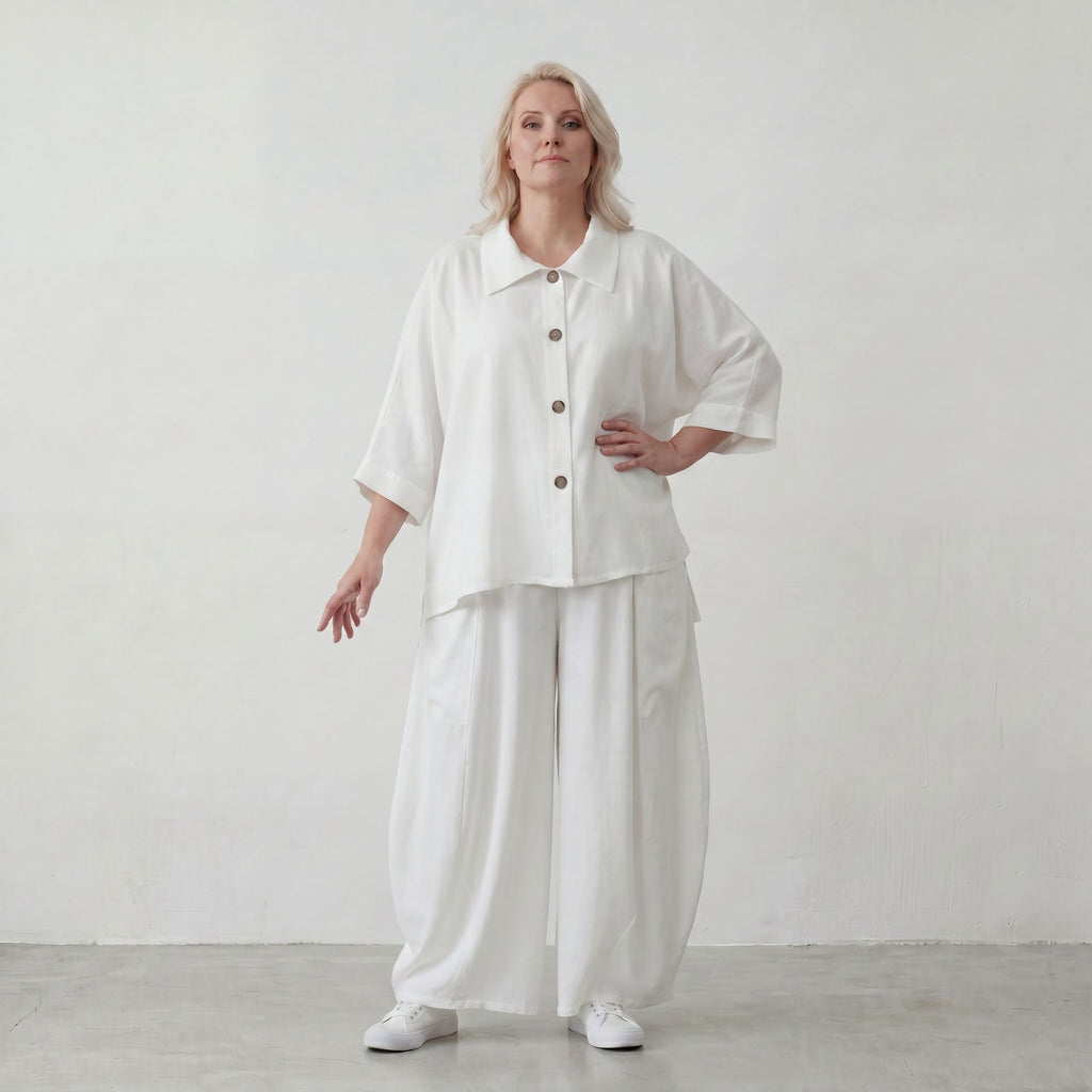 AKH Fashion · Bluse · Melinda · 7092 · Pearl
