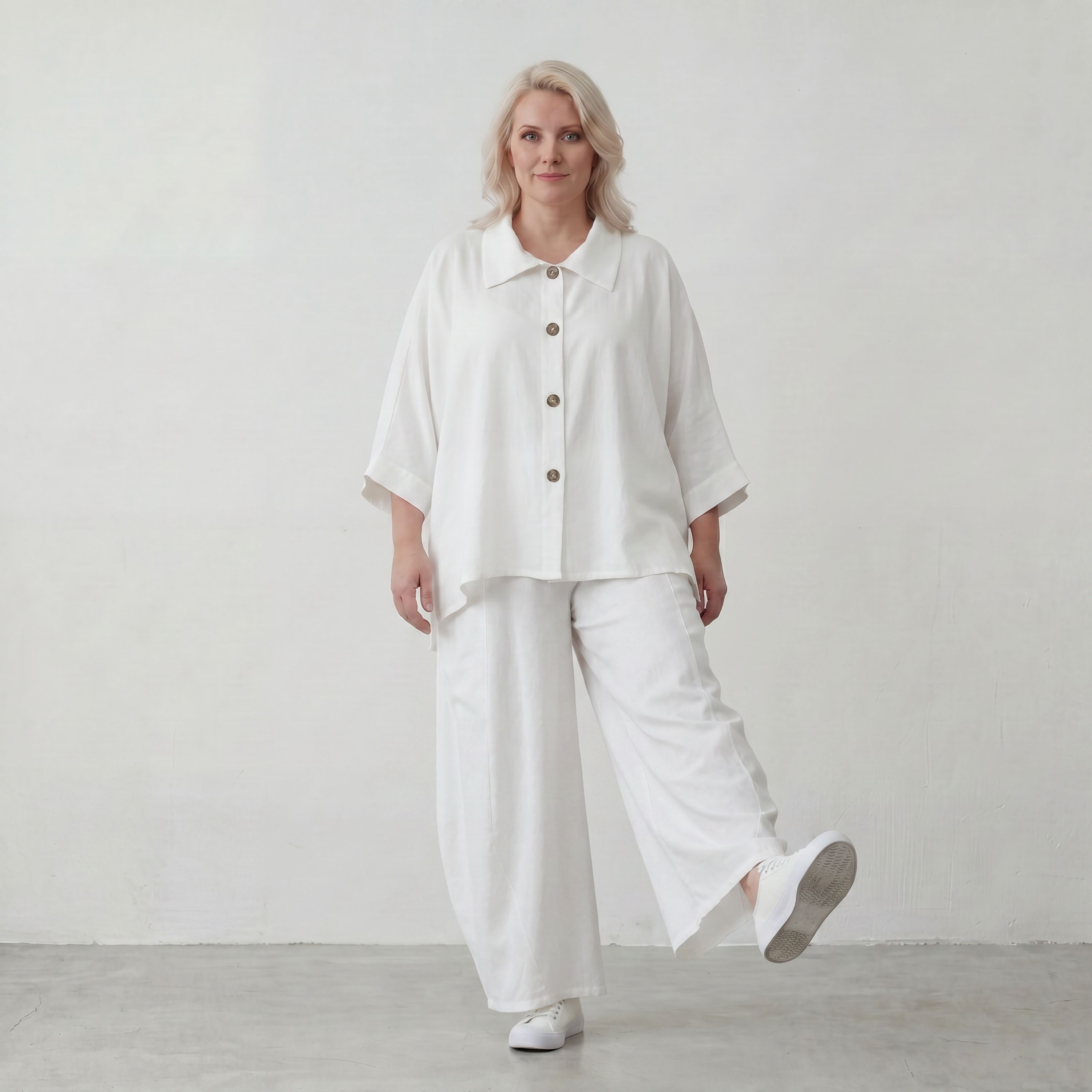 AKH Fashion · Bluse · Melinda · 7092 · Pearl
