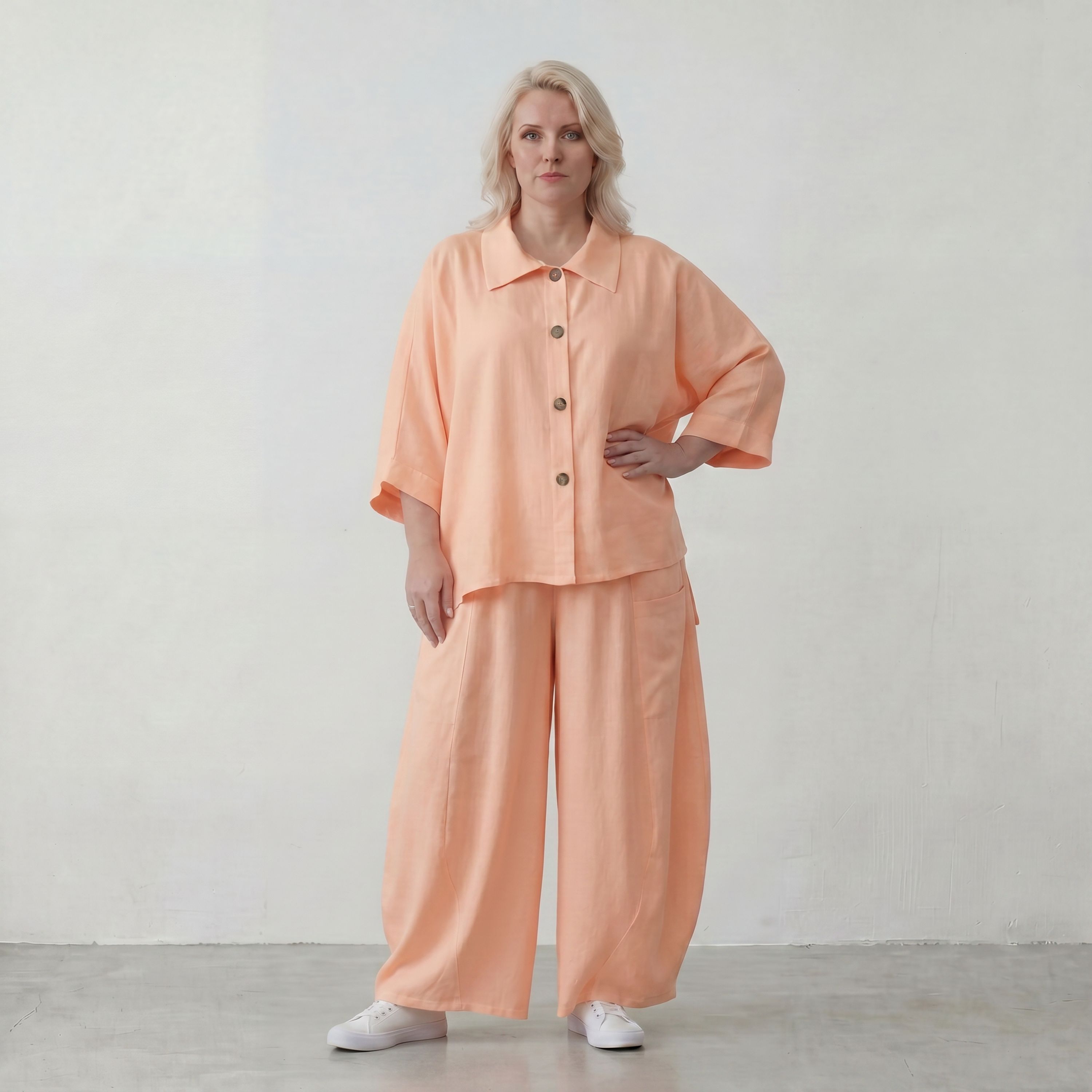AKH Fashion · Hose · Melinda · 8069 · Rosewood