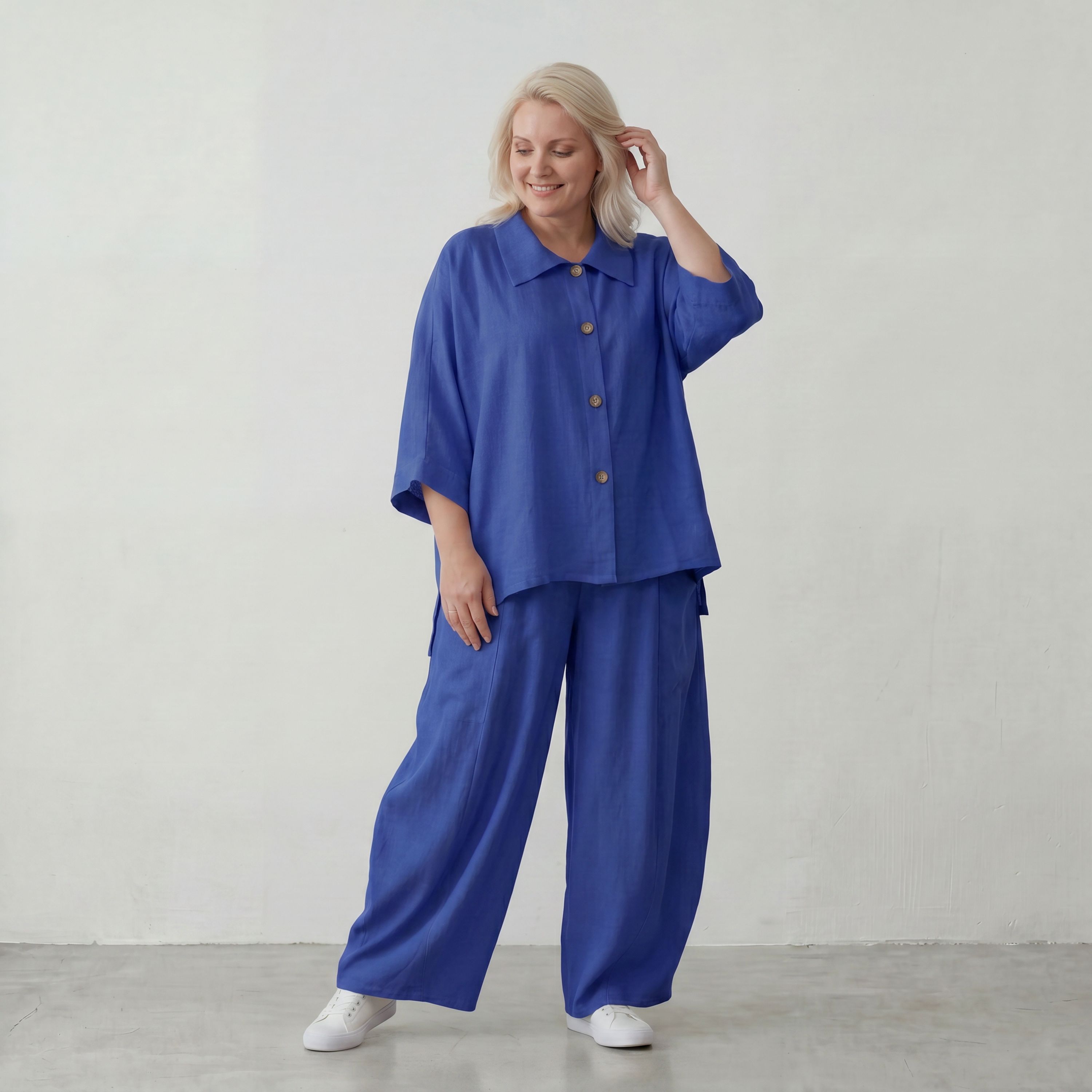 AKH Fashion · Hose · Melinda · 8069 · Sapphire