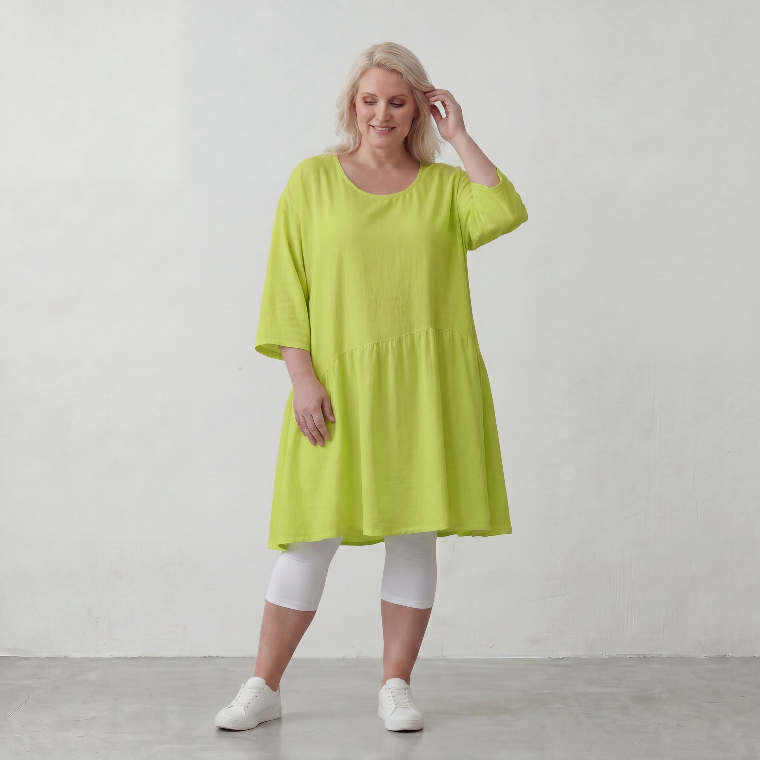AKH Fashion · Kleid · Melinda · 7256 · AppleGrün