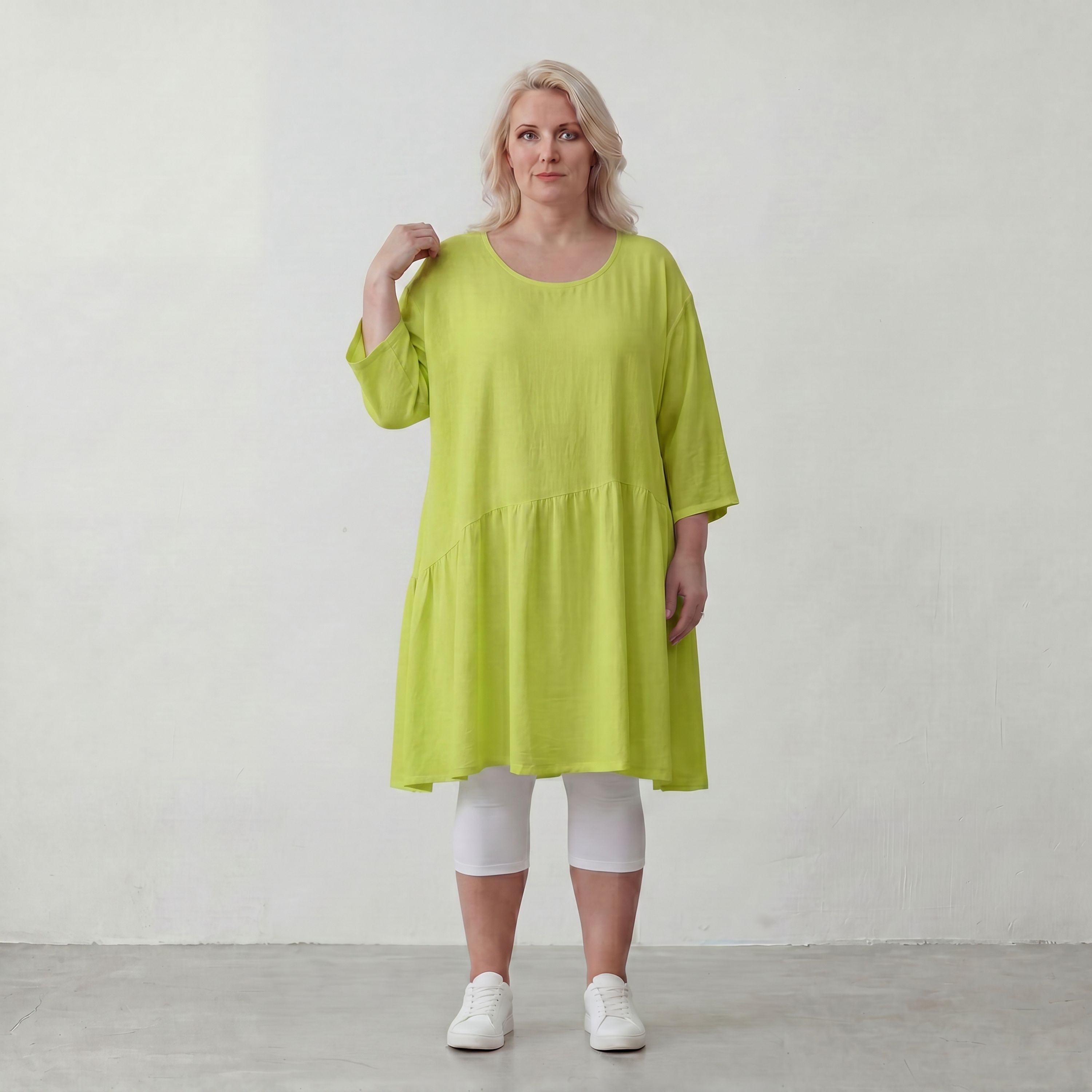 AKH Fashion · Kleid · Melinda · 7256 · AppleGrün