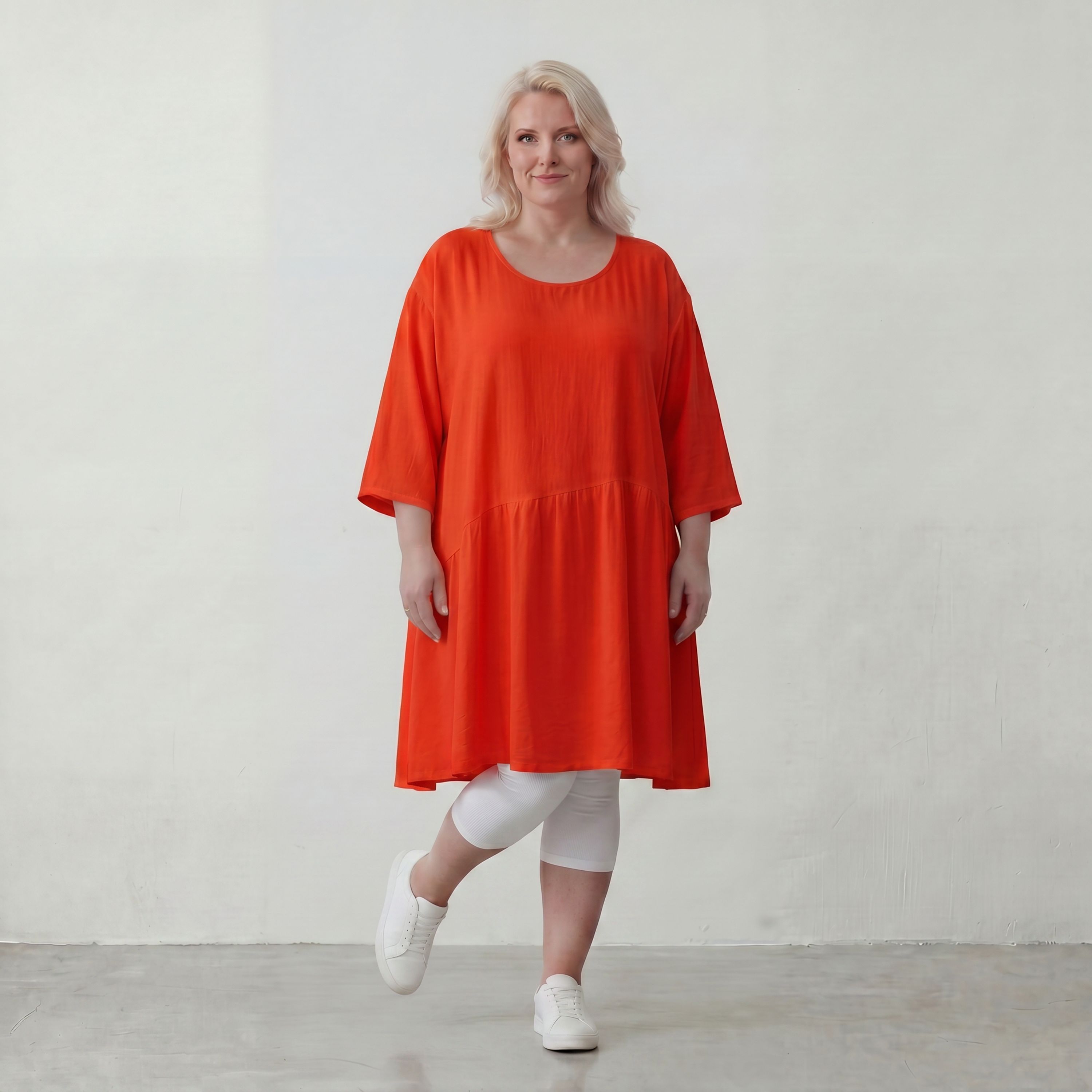 AKH Fashion · Kleid · Melinda · 7256 · Coral