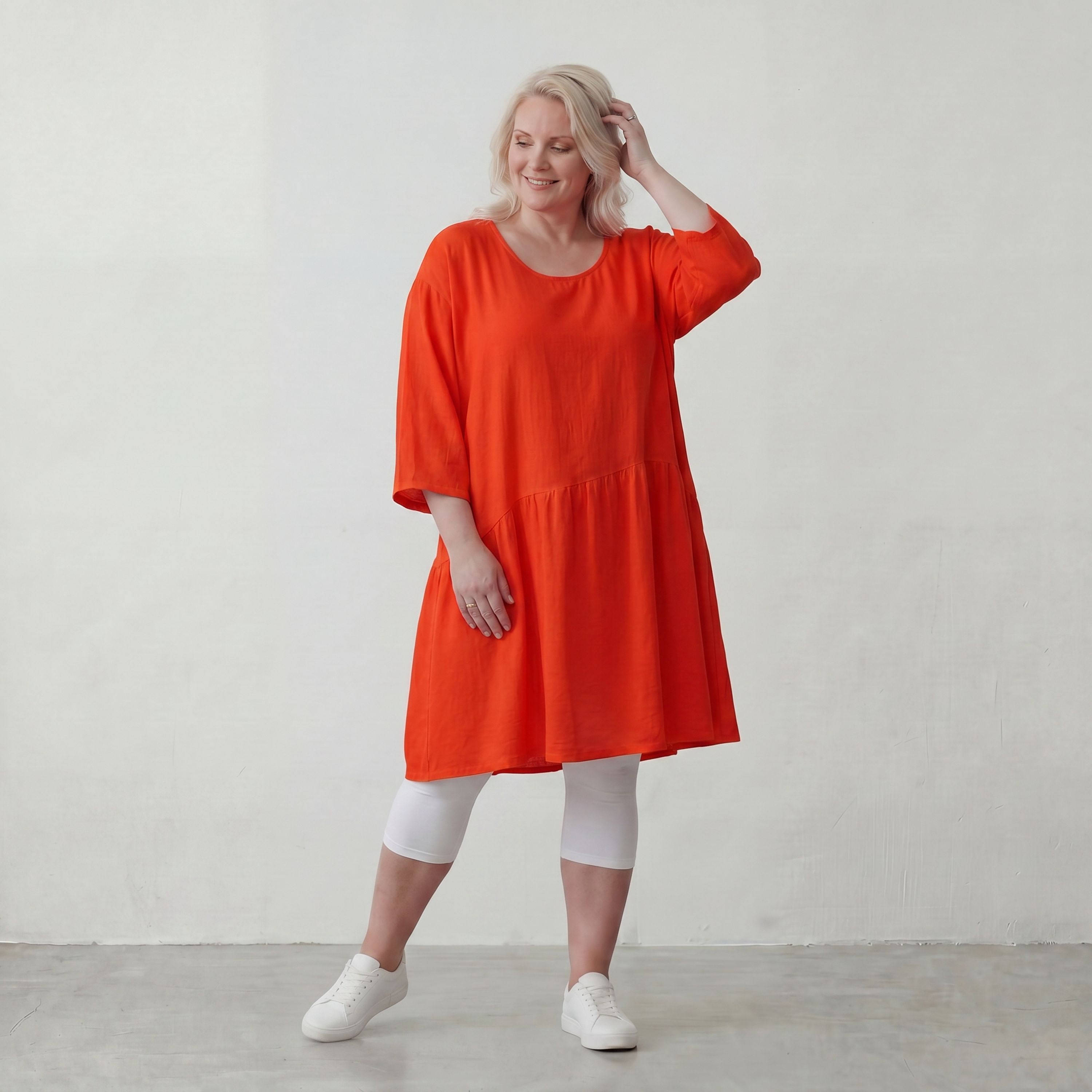 AKH Fashion · Kleid · Melinda · 7256 · Coral