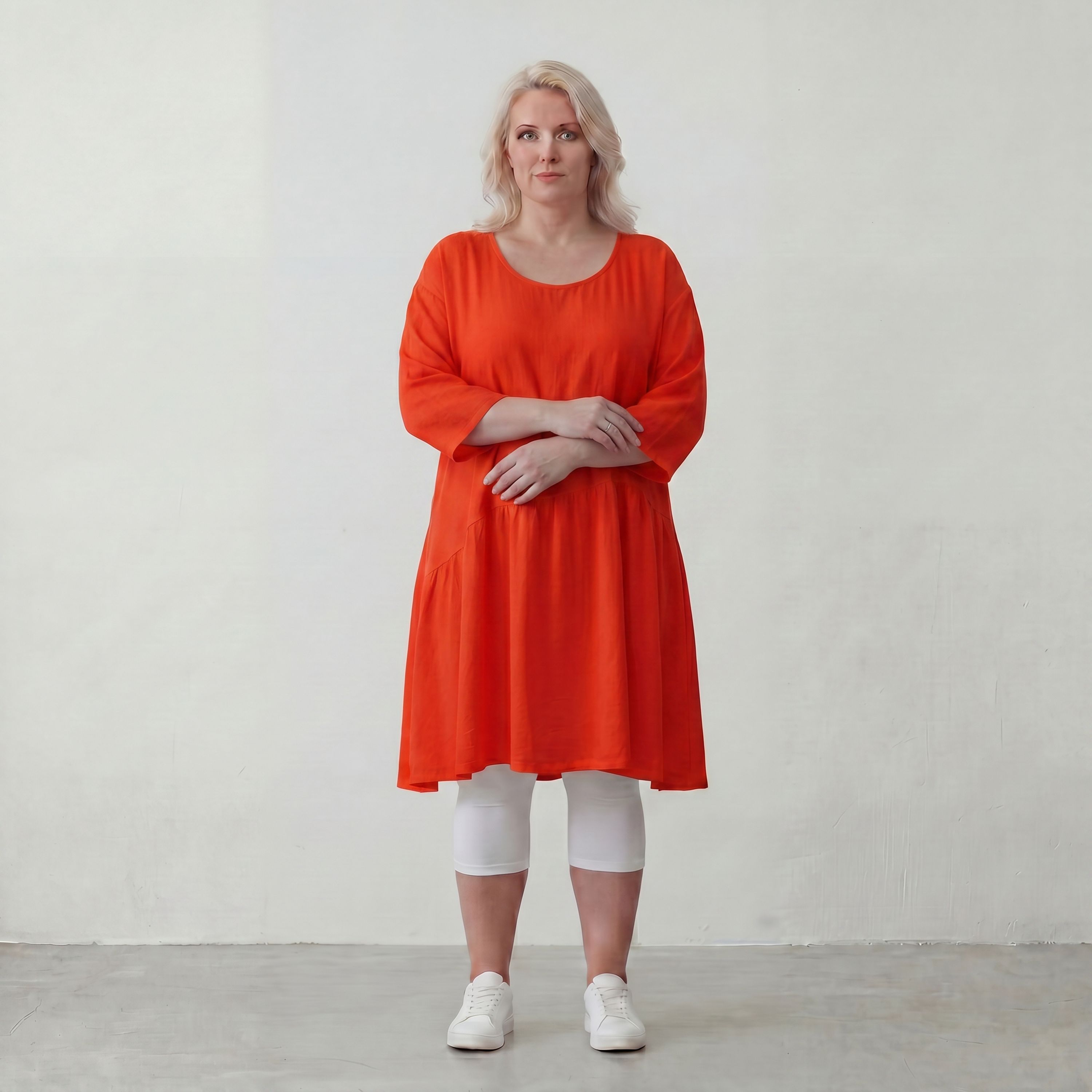 AKH Fashion · Kleid · Melinda · 7256 · Coral