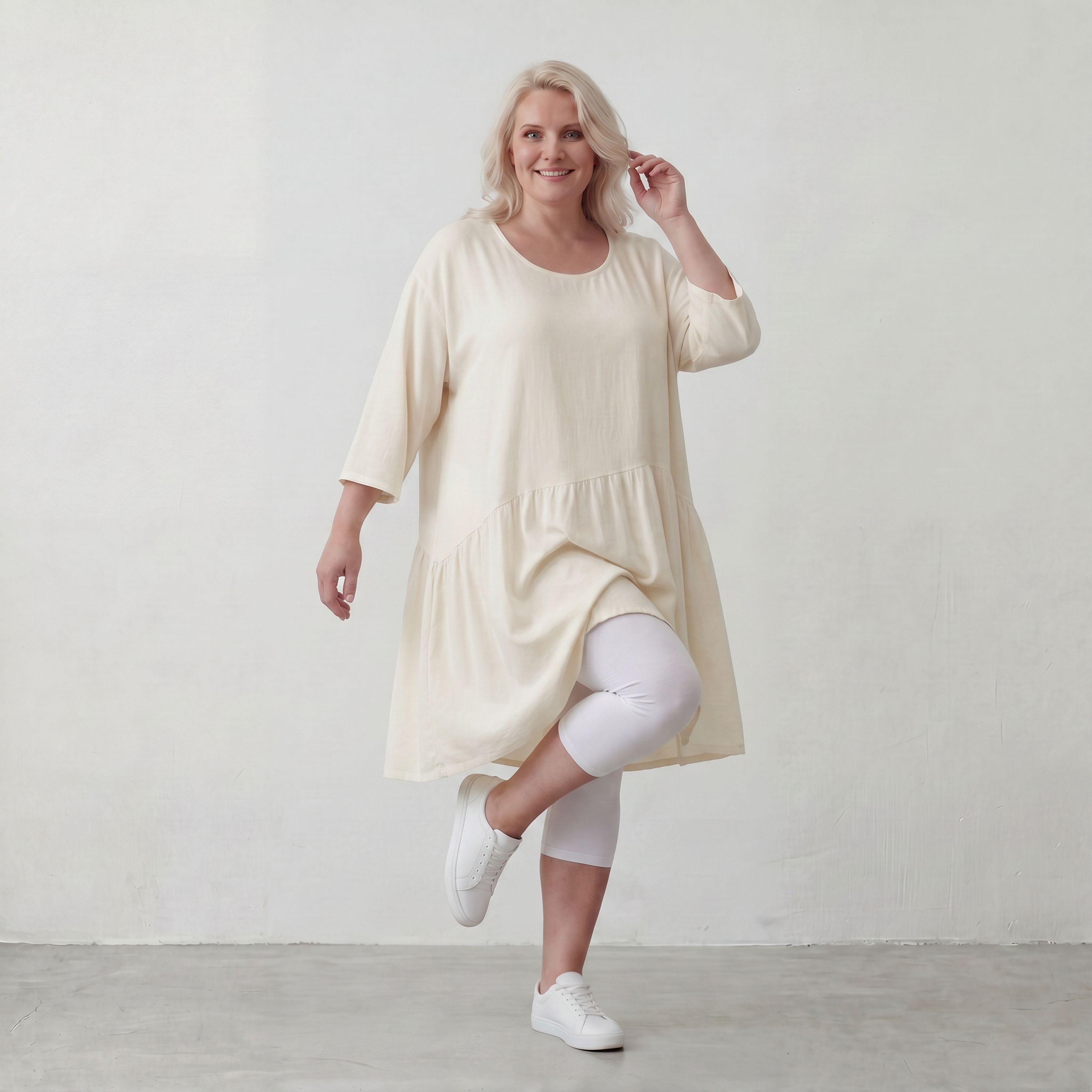 AKH Fashion · Kleid · Melinda · 7256 · Ivory