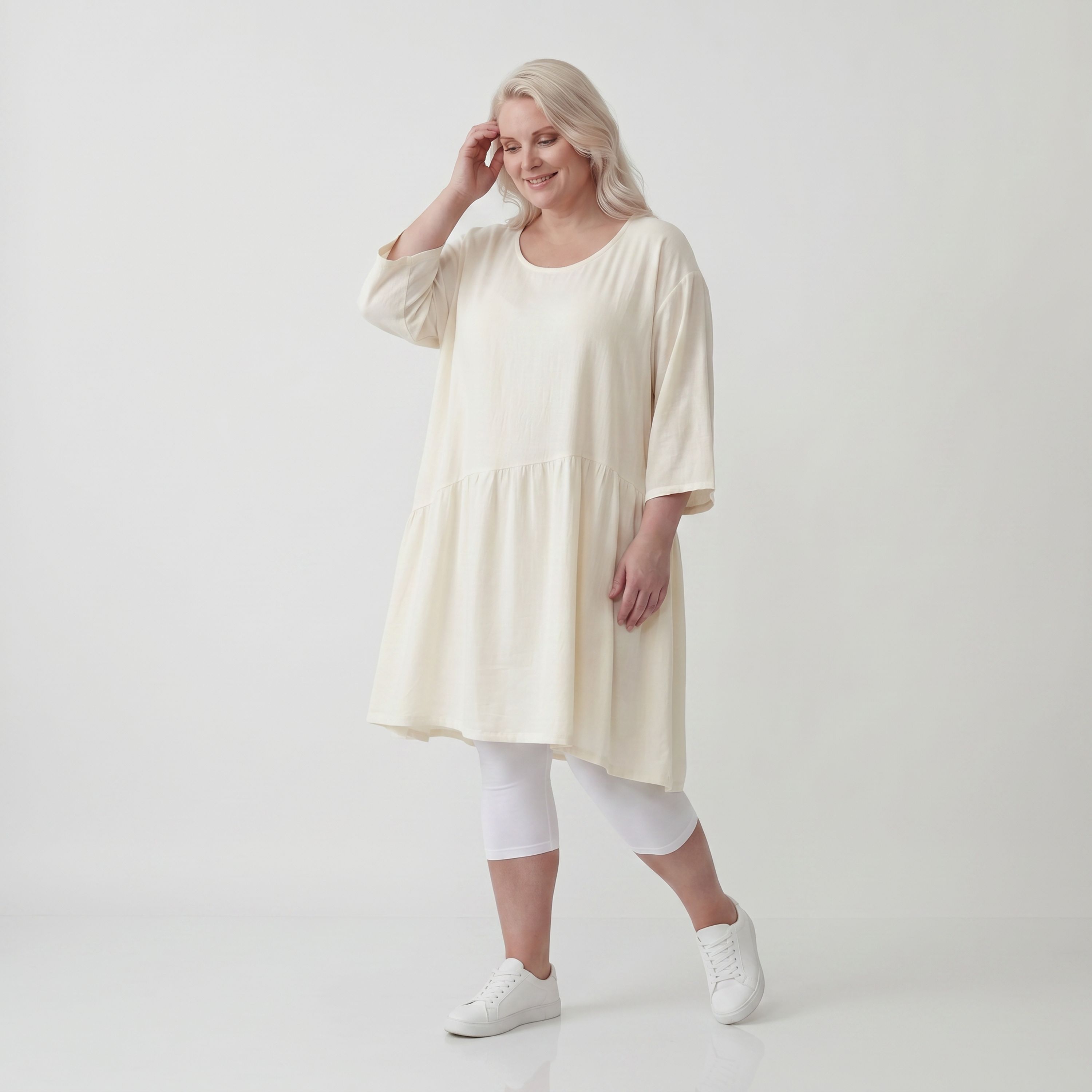 AKH Fashion · Kleid · Melinda · 7256 · Ivory