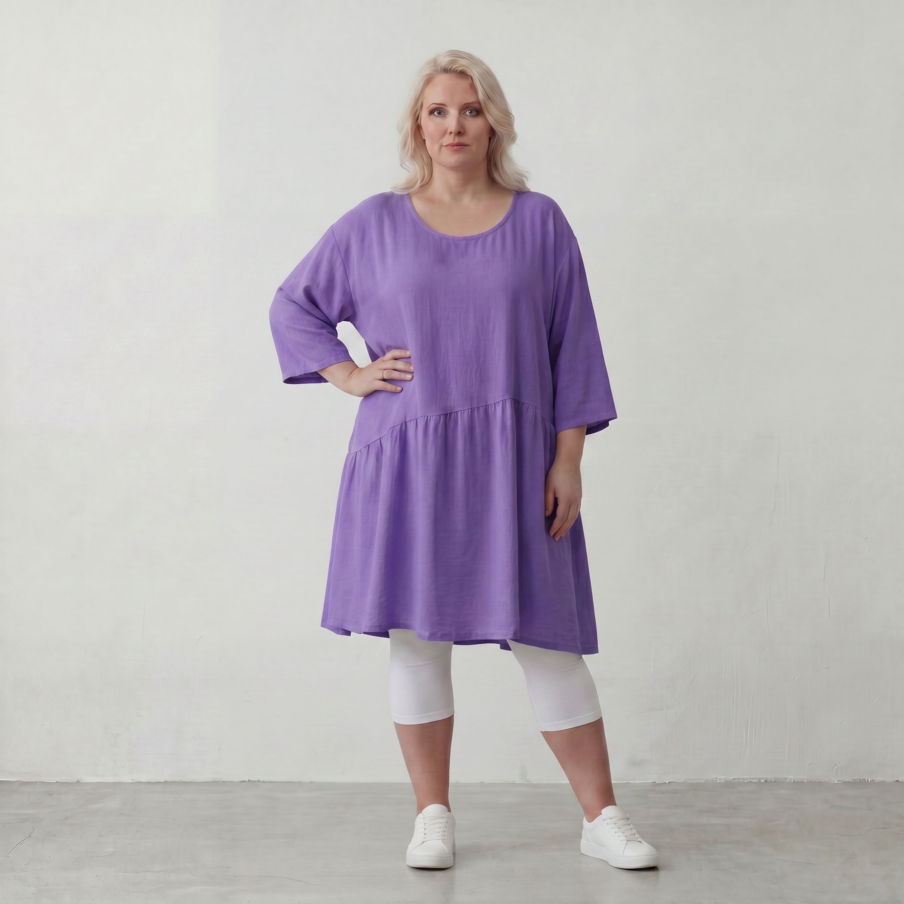 AKH Fashion · Kleid · Melinda · 7256 · Lavender