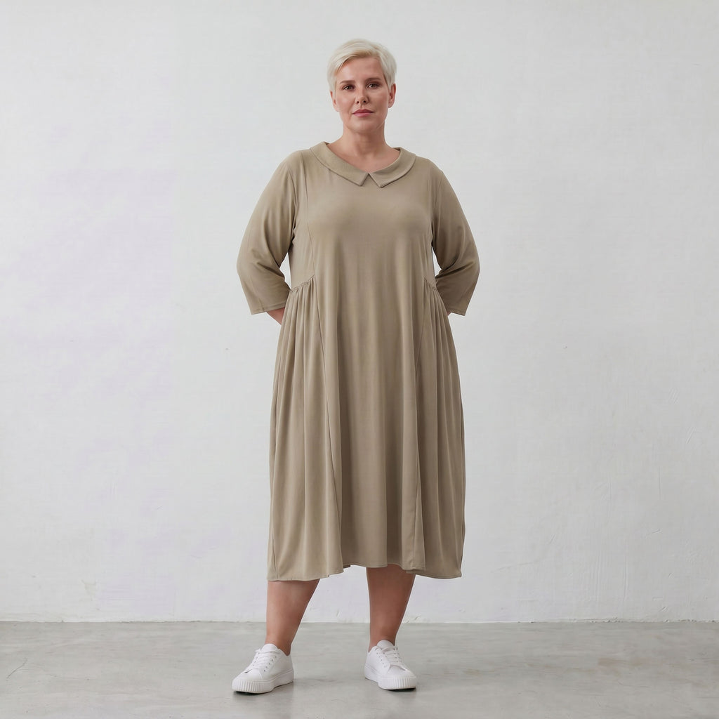 AKH 6958 Kleid, Beige