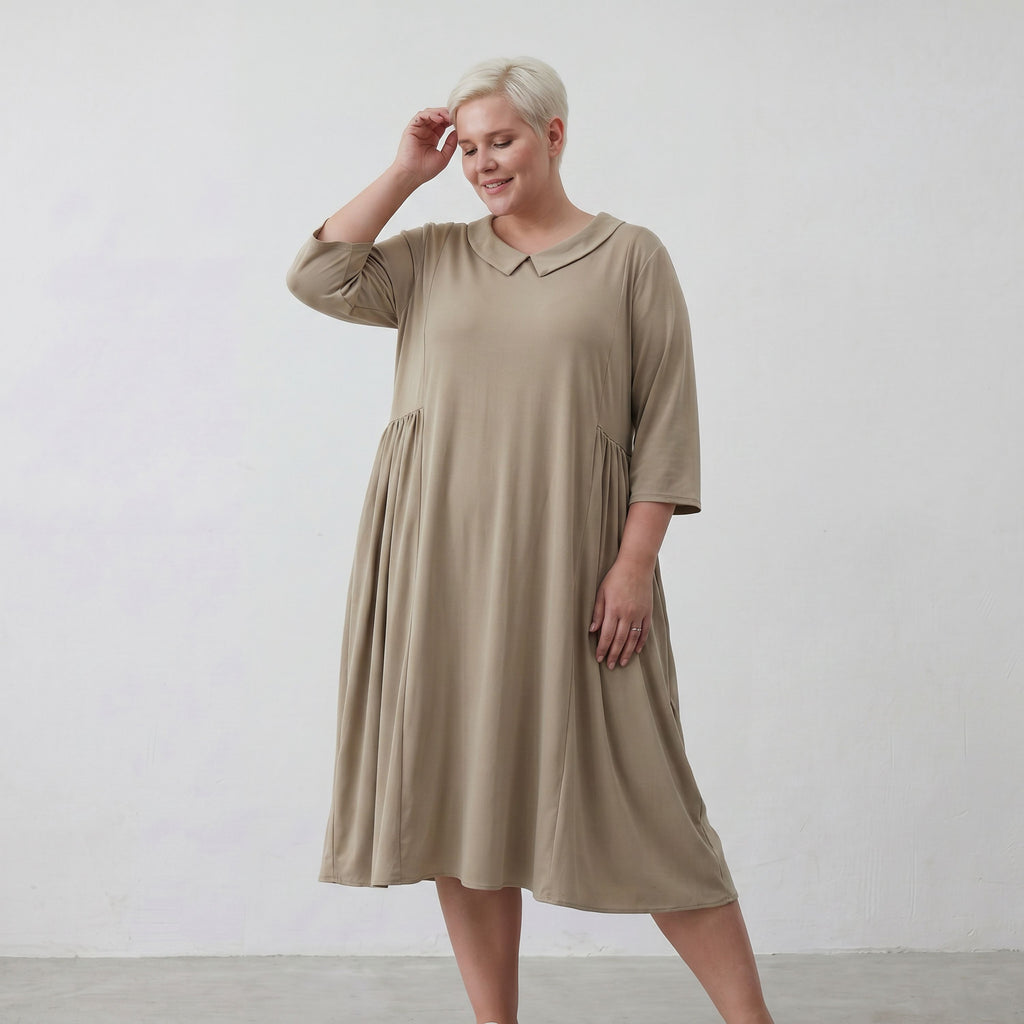 AKH 6958 Kleid, Beige