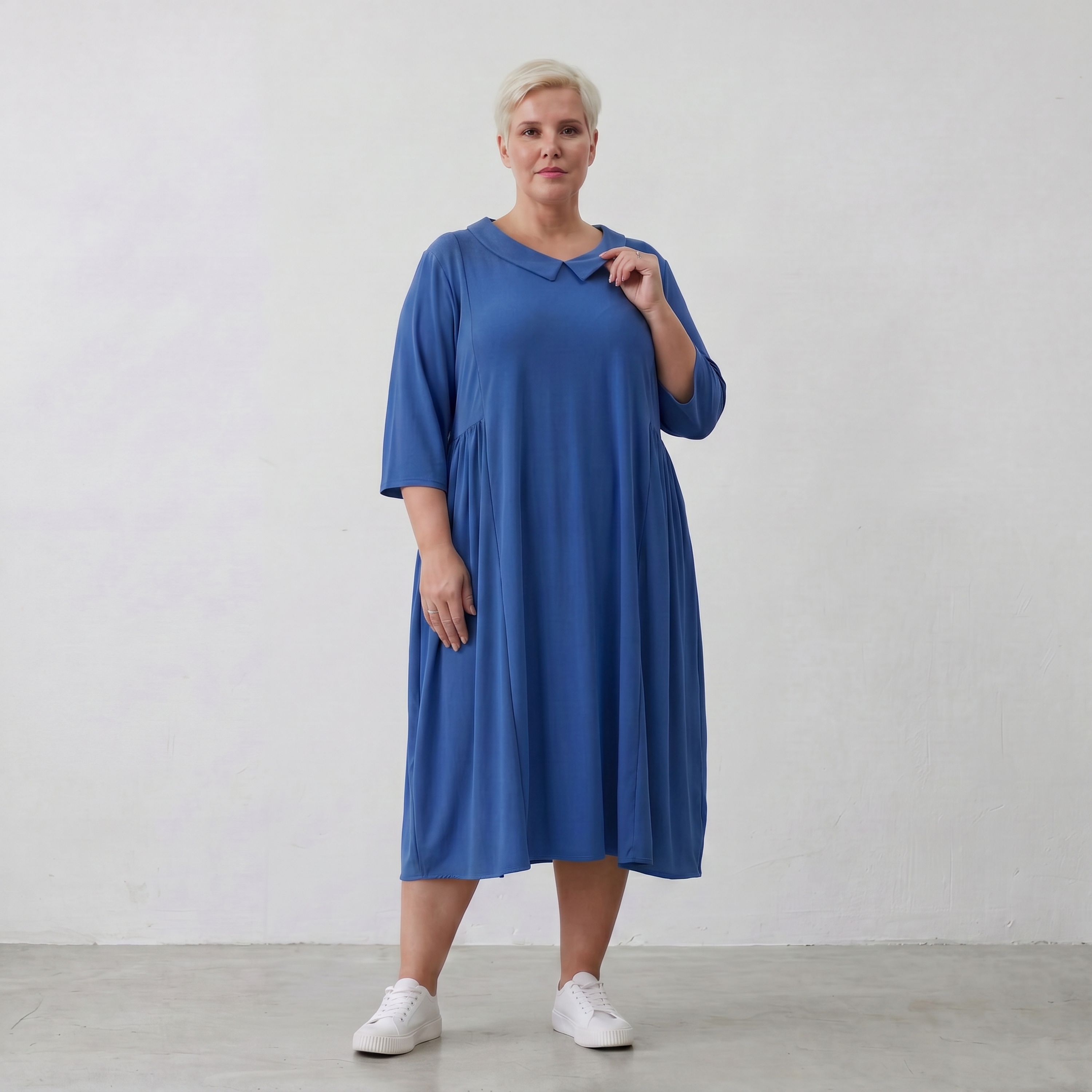 AKH 6958 Kleid, Blau