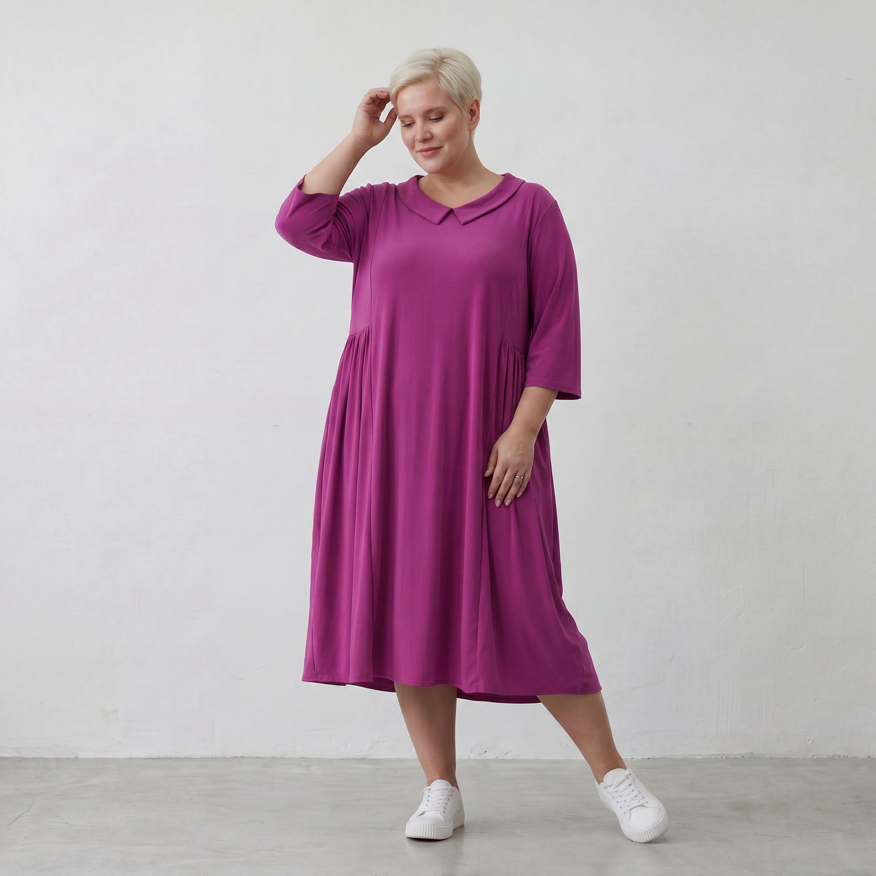 AKH 6958 Kleid, Magenta