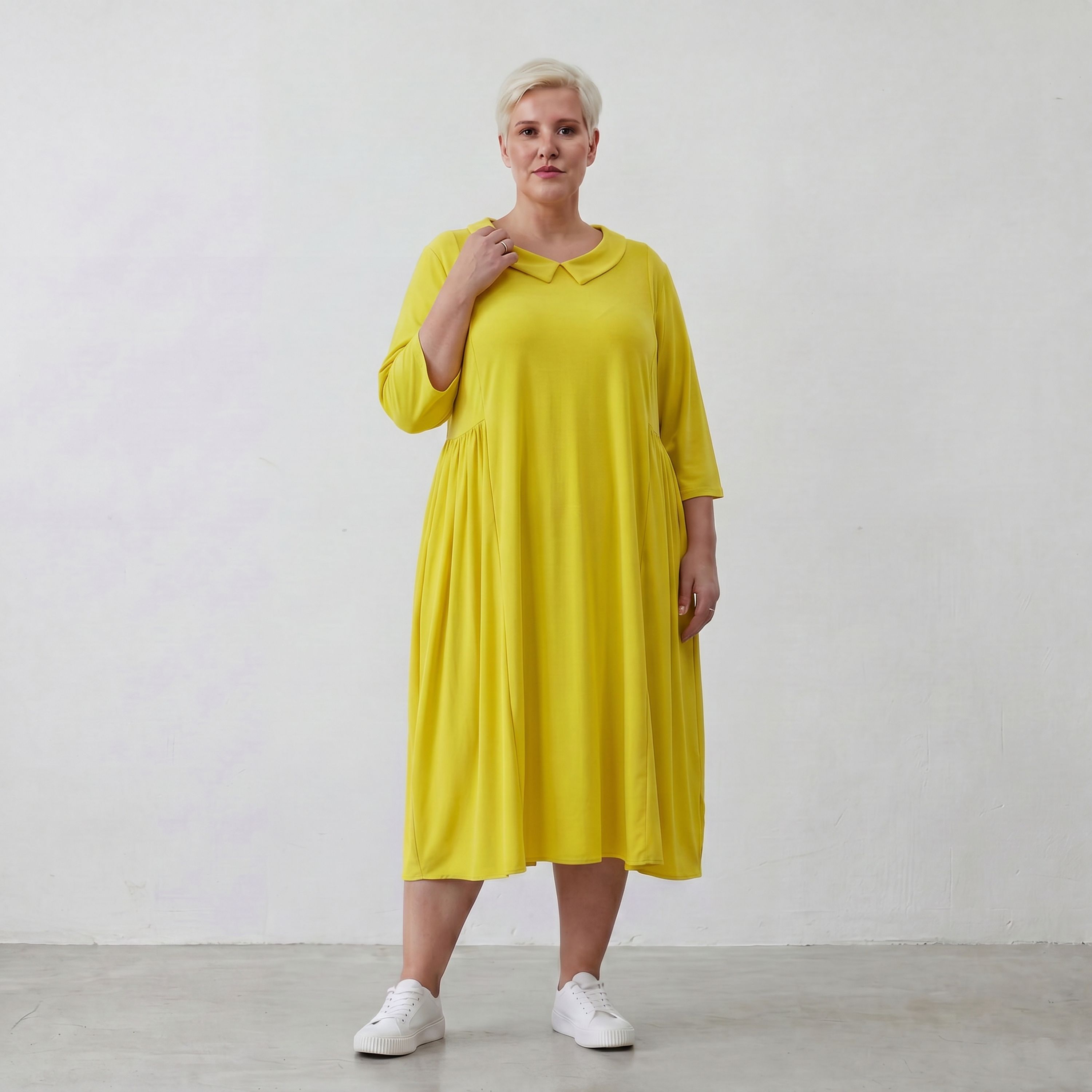 AKH 6958 Kleid, Gelb