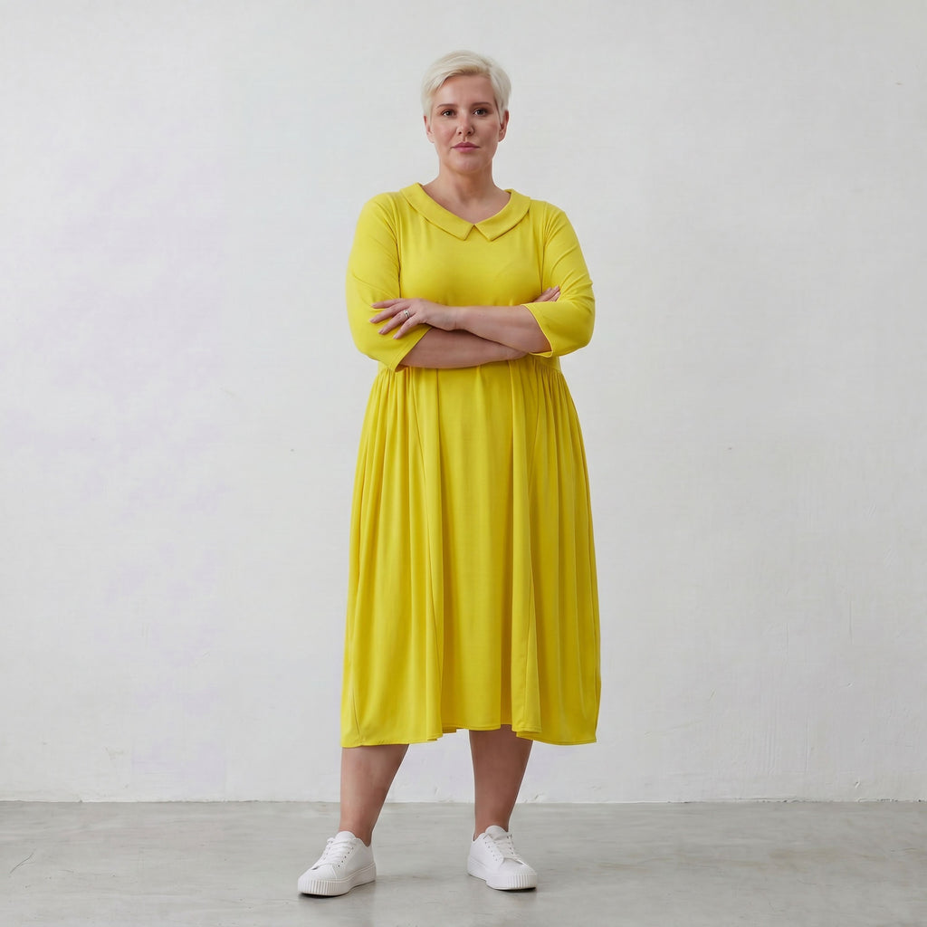 AKH 6958 Kleid, Gelb