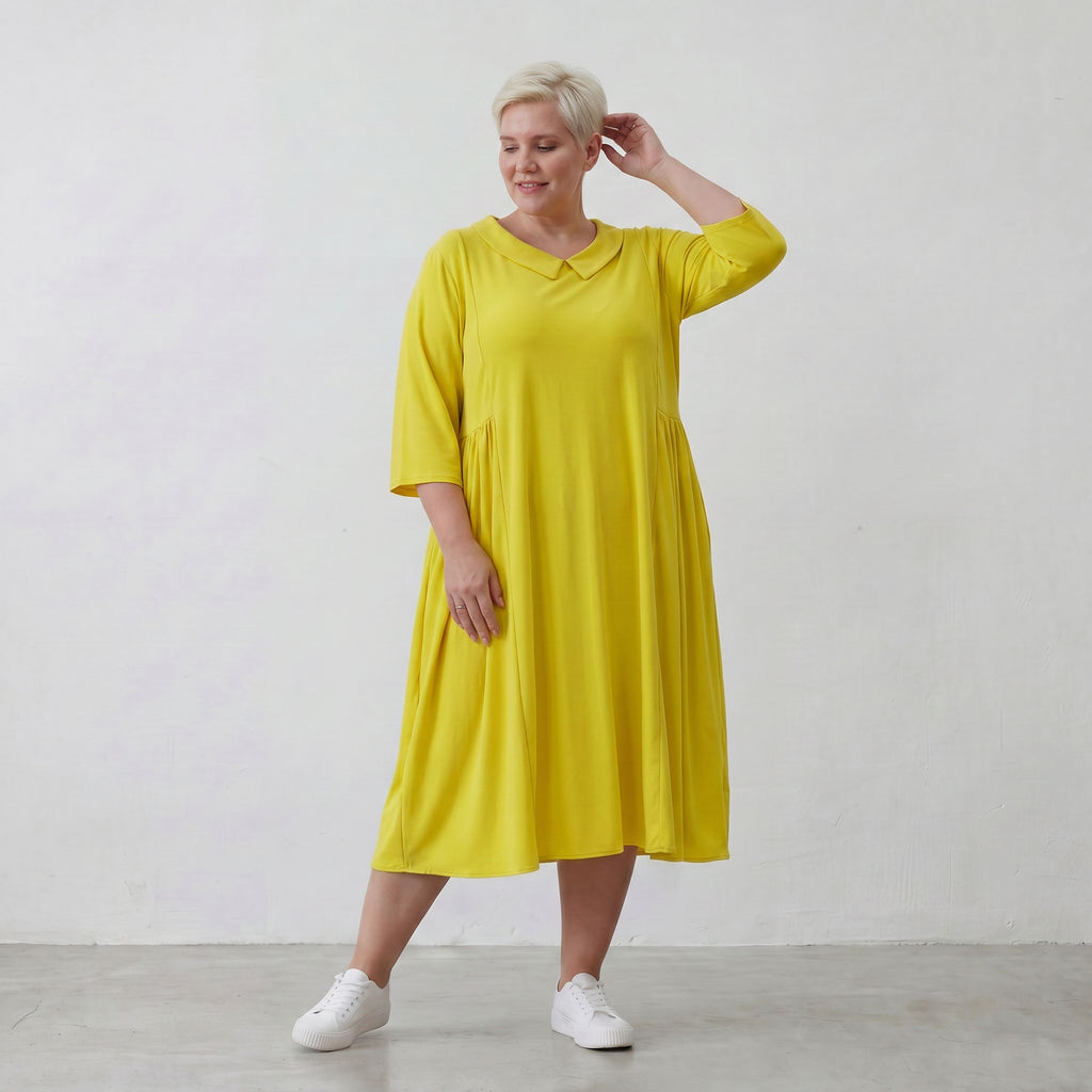 AKH 6958 Kleid, Gelb