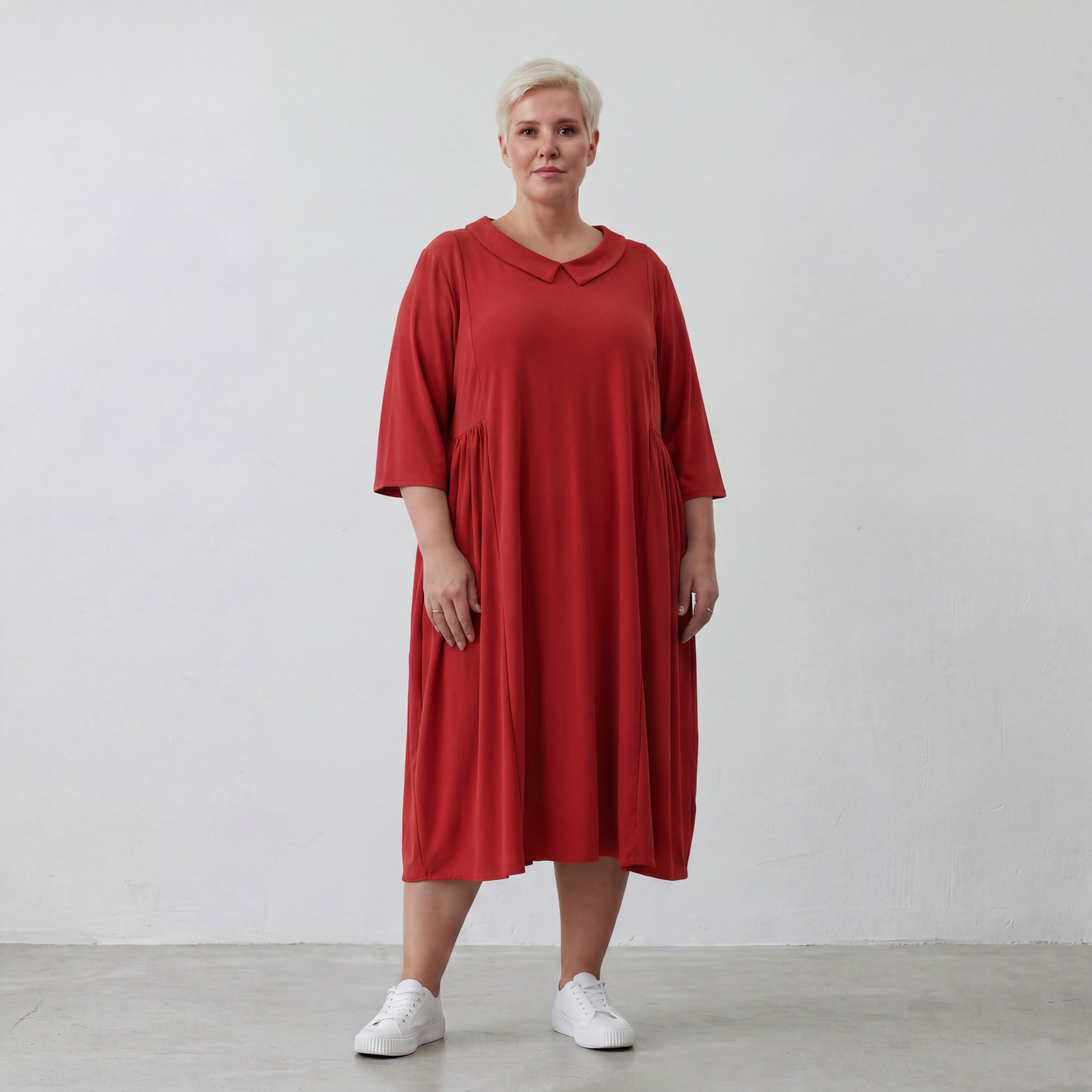 AKH 6958 Kleid, Rot