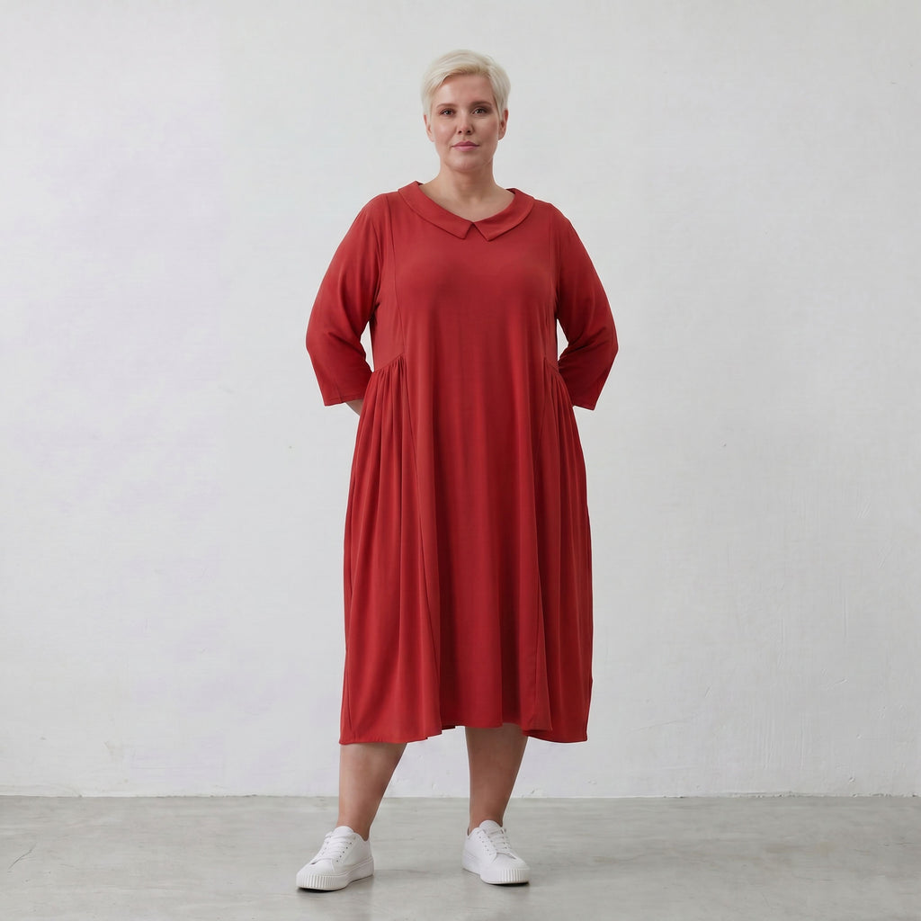 AKH 6958 Kleid, Rot