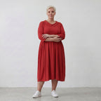 AKH 6958 Kleid, Rot