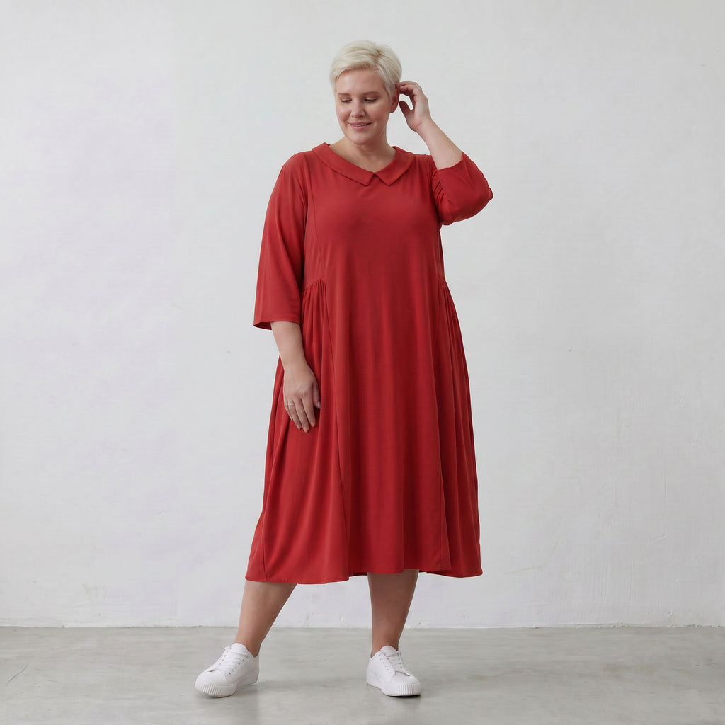 AKH 6958 Kleid, Rot