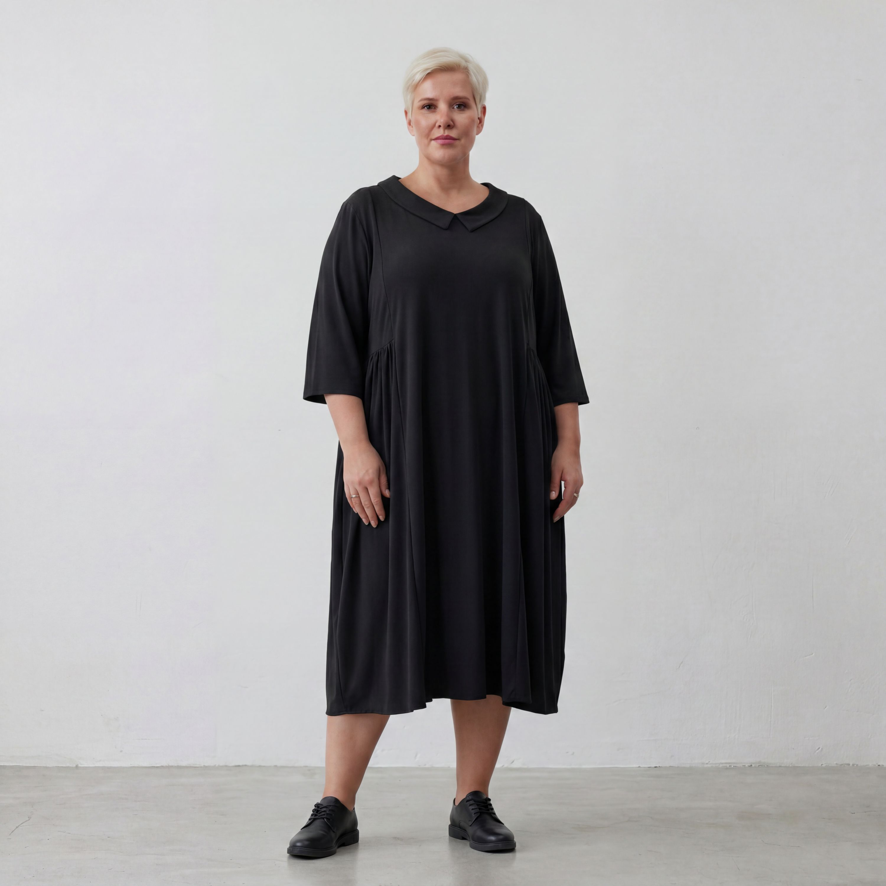 AKH 6958 Kleid, Schwarz
