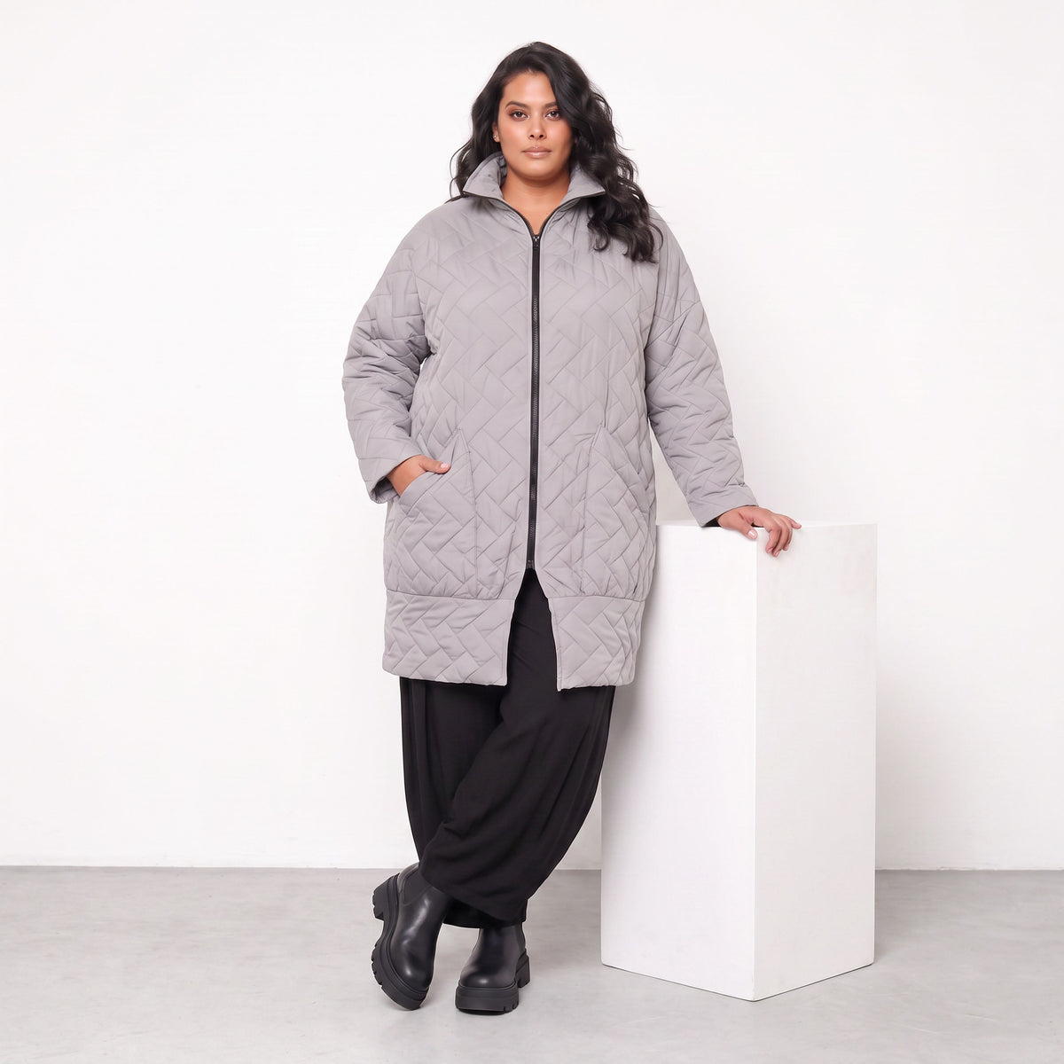 AKH Fashion · Veste · Mirage · 6550 · Gris clair