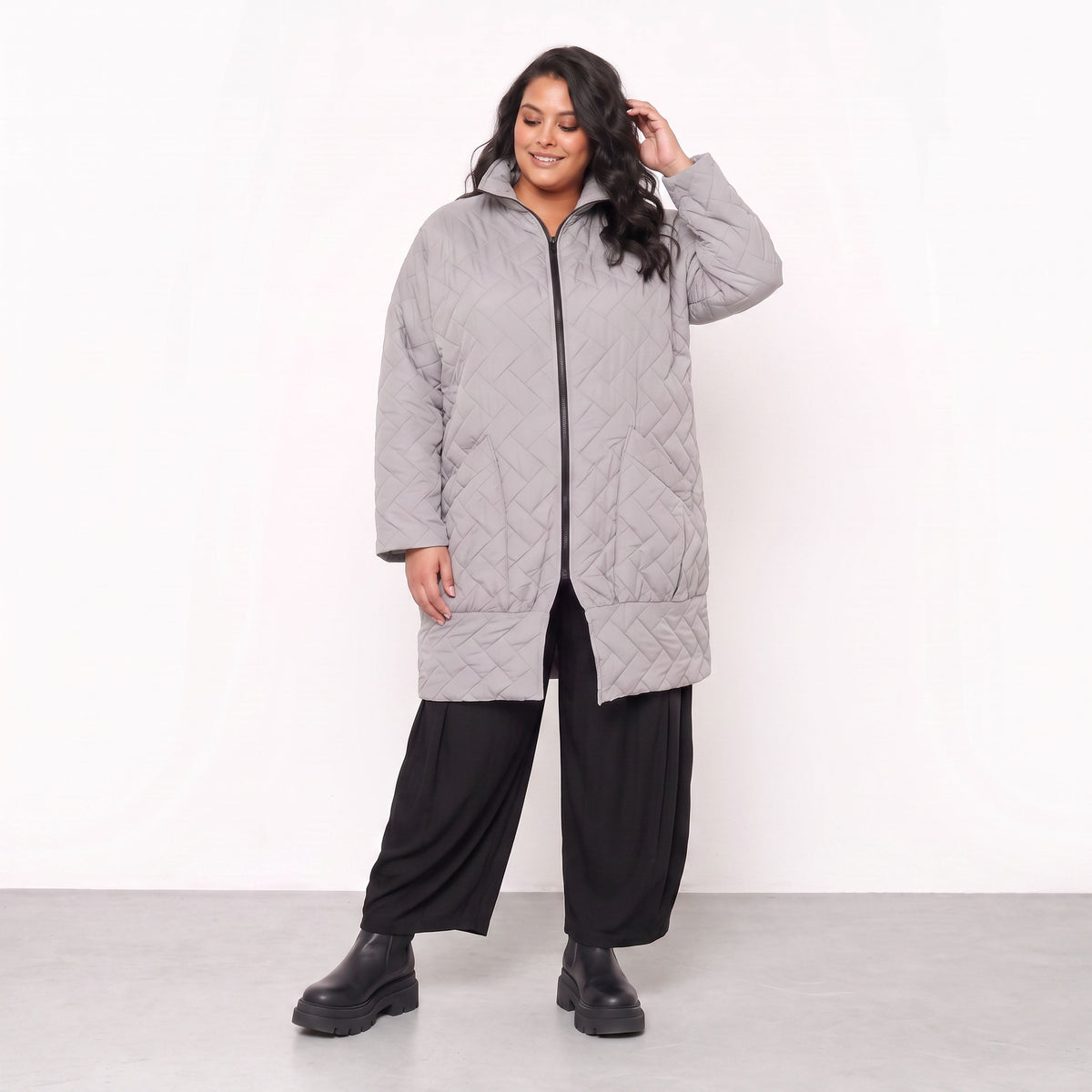 AKH Fashion · Veste · Mirage · 6550 · Gris clair