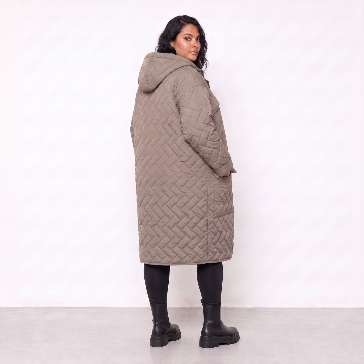 AKH Fashion · Manteau · Mirage · 7044 · Cognac