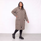AKH Fashion · Manteau · Mirage · 7044 · Cognac