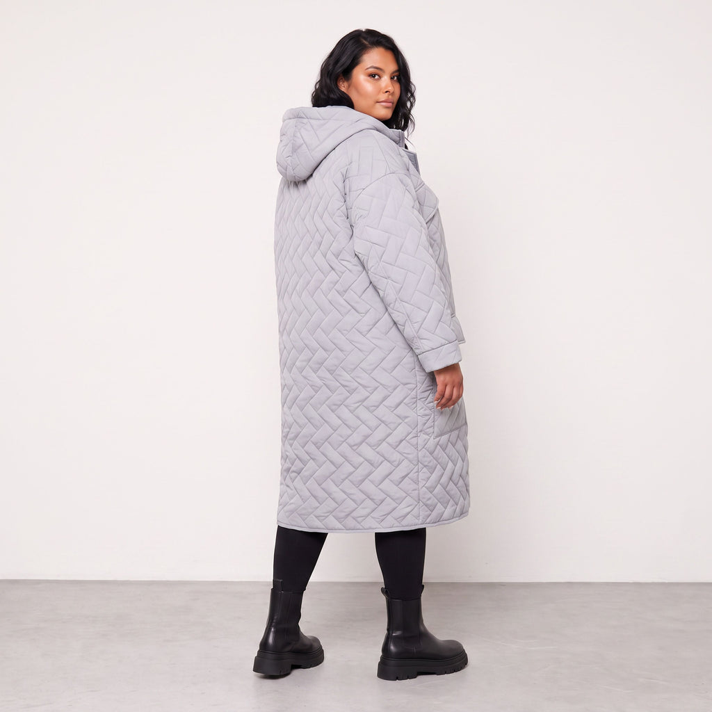 AKH Fashion · Cappotto · Mirage · 7044 · Grigio chiaro